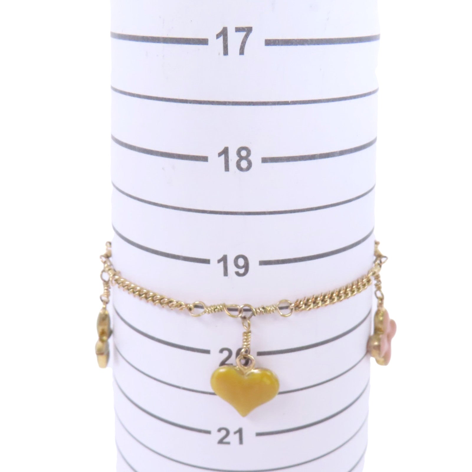 LOUIS VUITTON 金屬/PVC Bracelet金扣手鏈