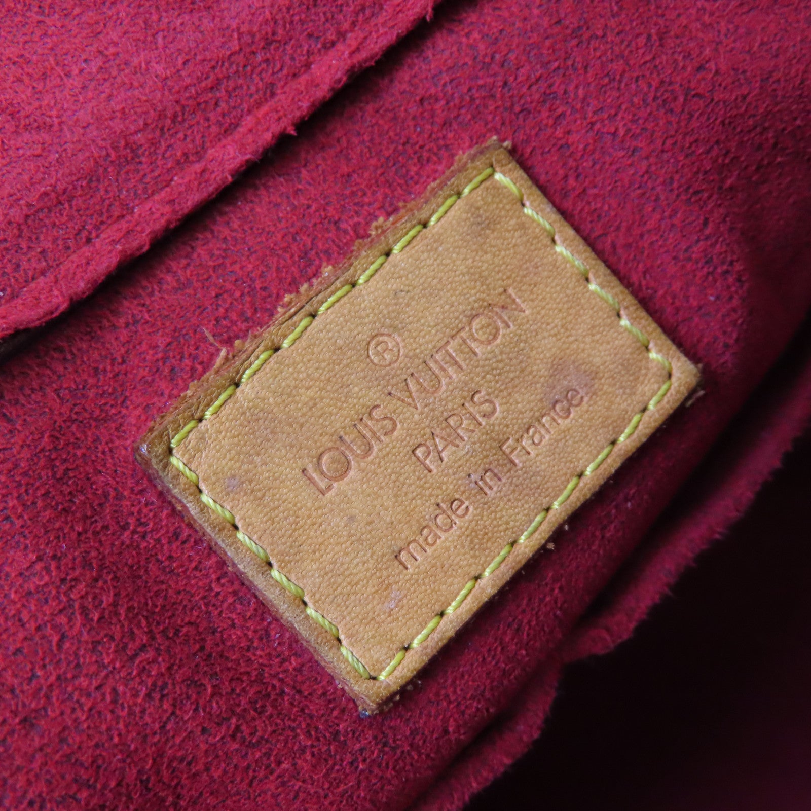 LOUIS VUITTON Monogram Viva Cite GM Shoulder Bag金扣肩背袋啡色