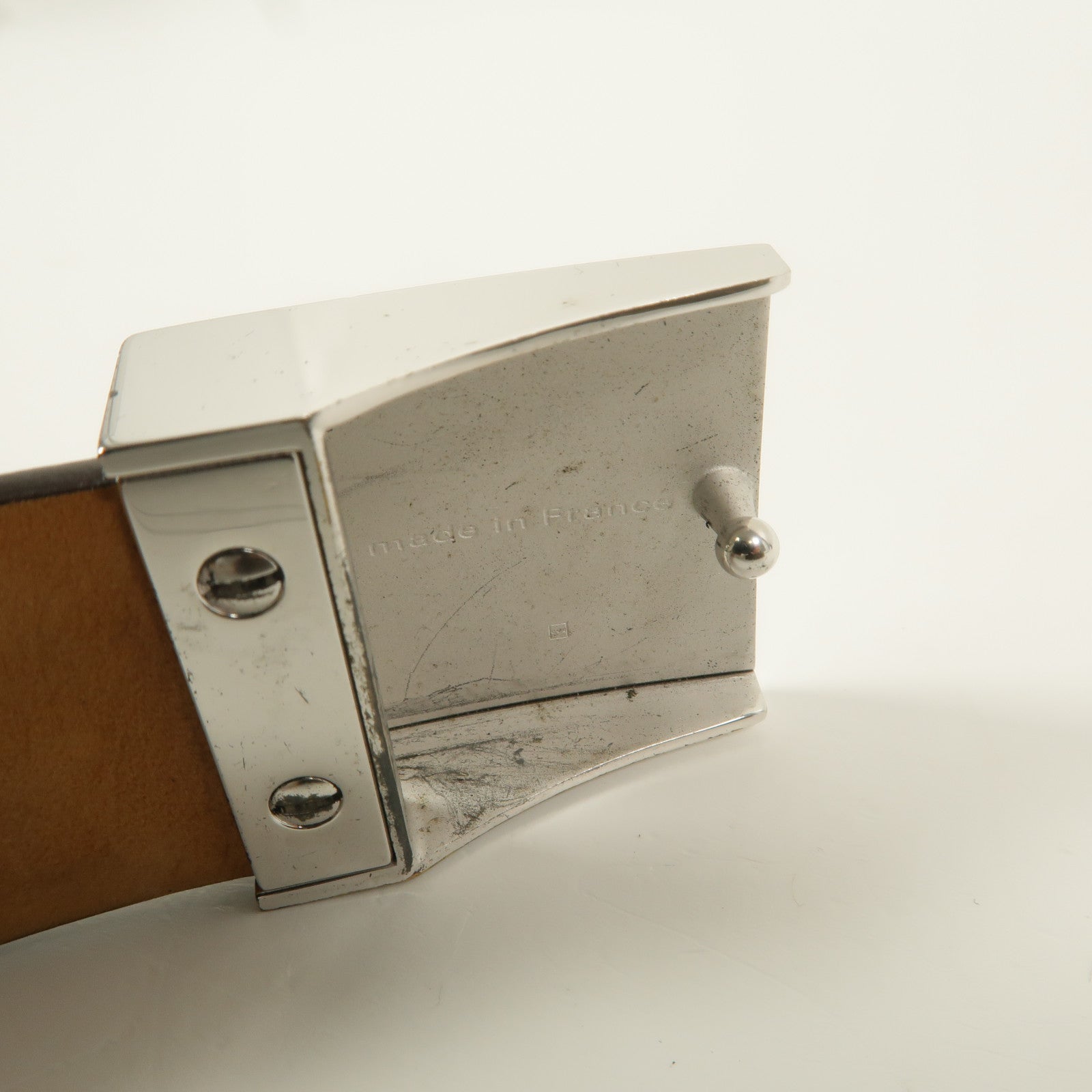 LOUIS VUITTON Monogram Ceinture Carre Belt皮帶