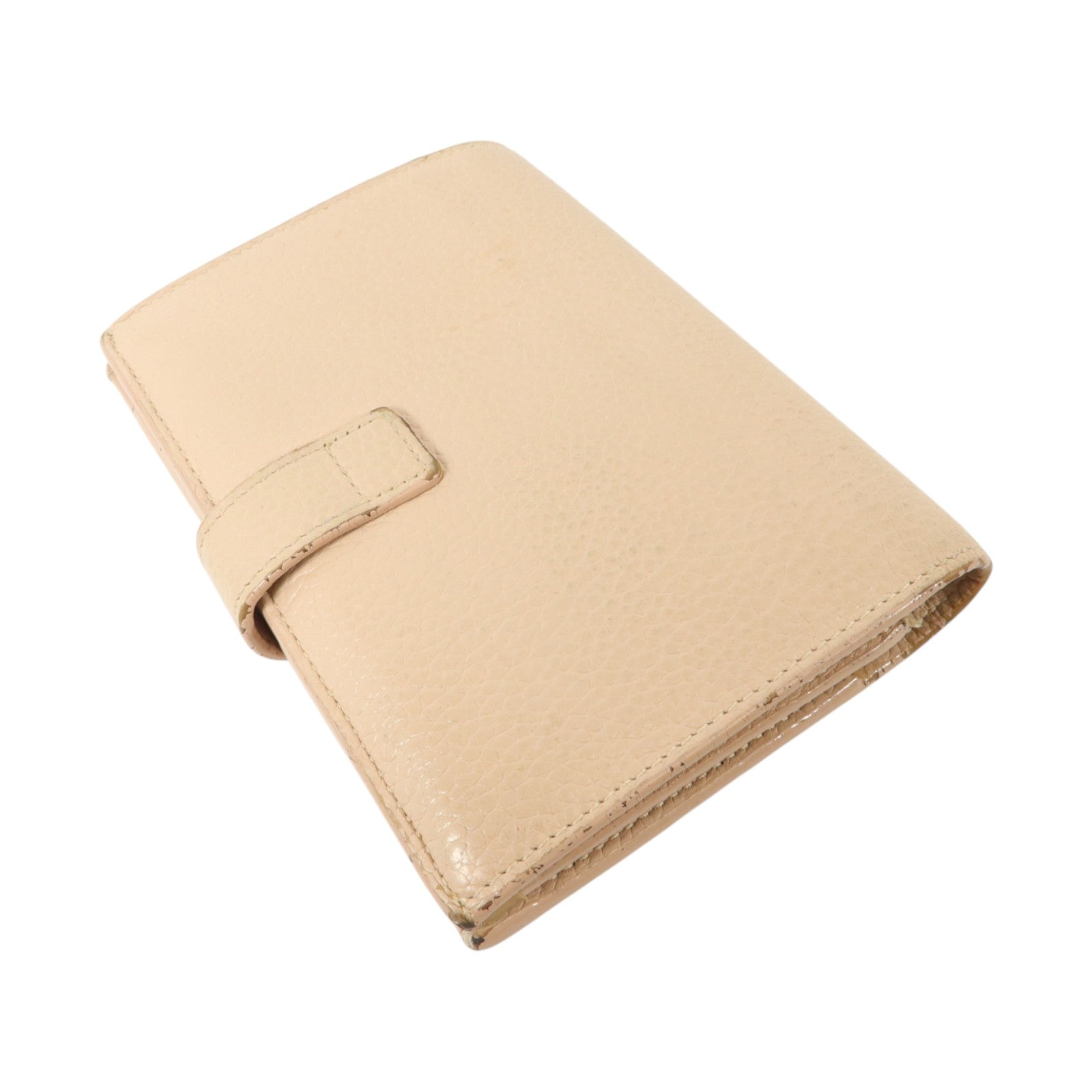SAINT LAURENT 牛皮皮革Sac De Jour Bifold Wallet銀扣錢包