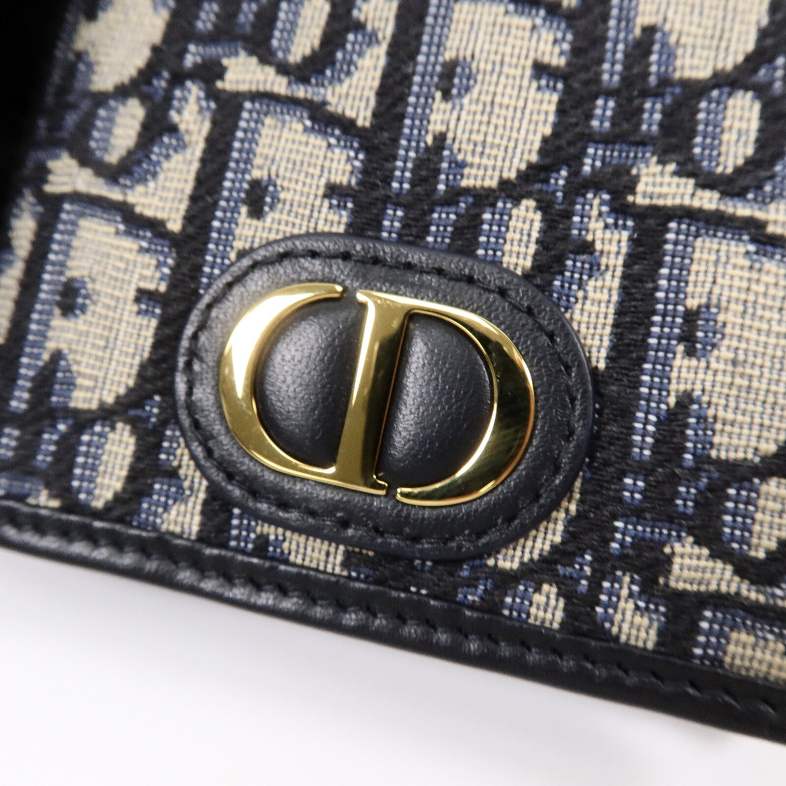 Dior 帆布30 Montaigne Passport Holder錢包