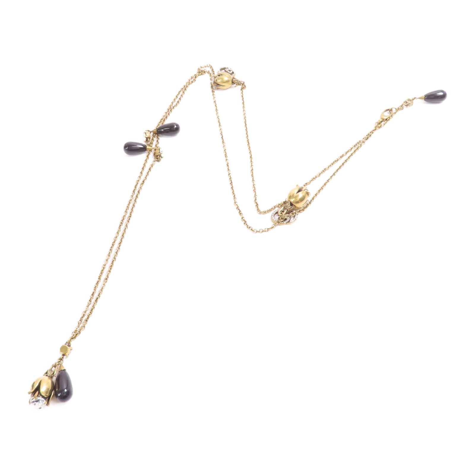 GUCCI 金屬Flower Necklace項鍊
