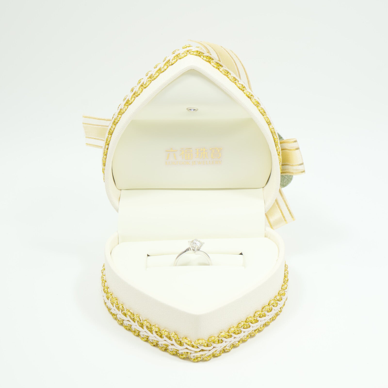 JEWELRY 18K白金Diamond Ring鑽石戒指