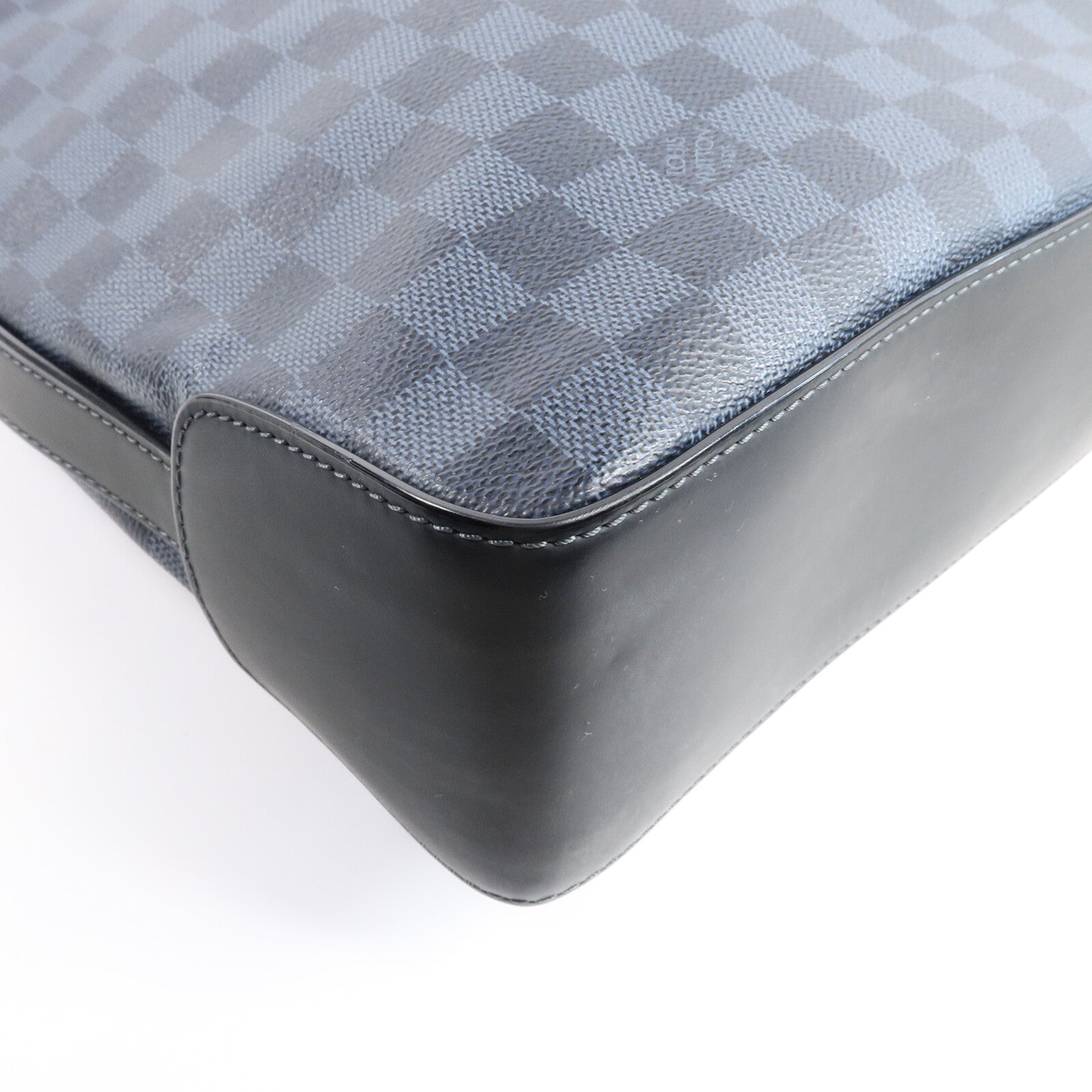 LOUIS VUITTON Damier Cobalt Greenwich手挽肩背兩用袋