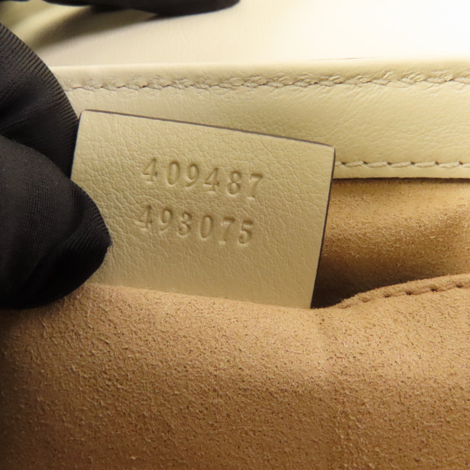 GUCCI 【激減優惠】牛皮皮革/塗層帆布Padlock GG金扣肩背袋