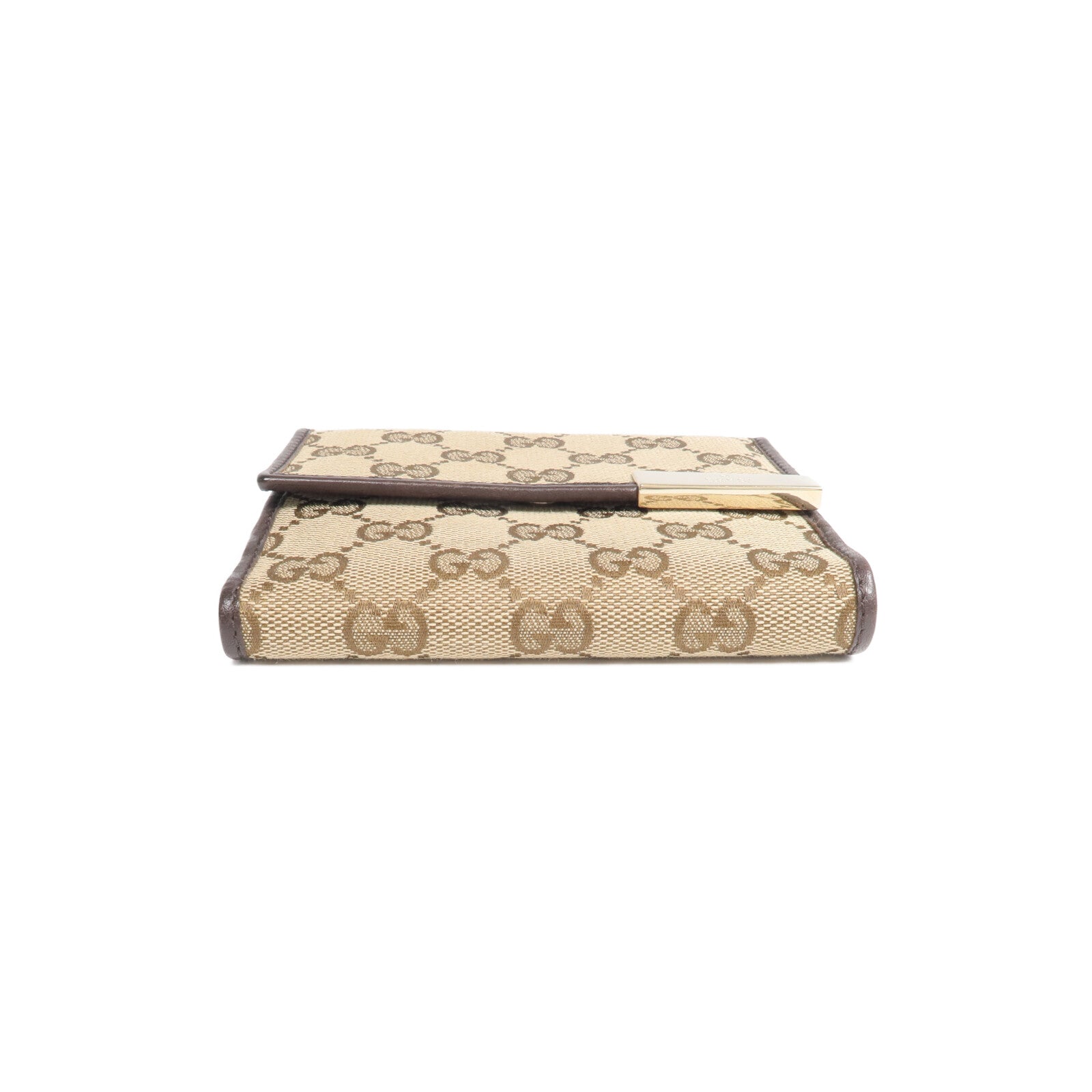 GUCCI 帆布Wallet金扣錢包