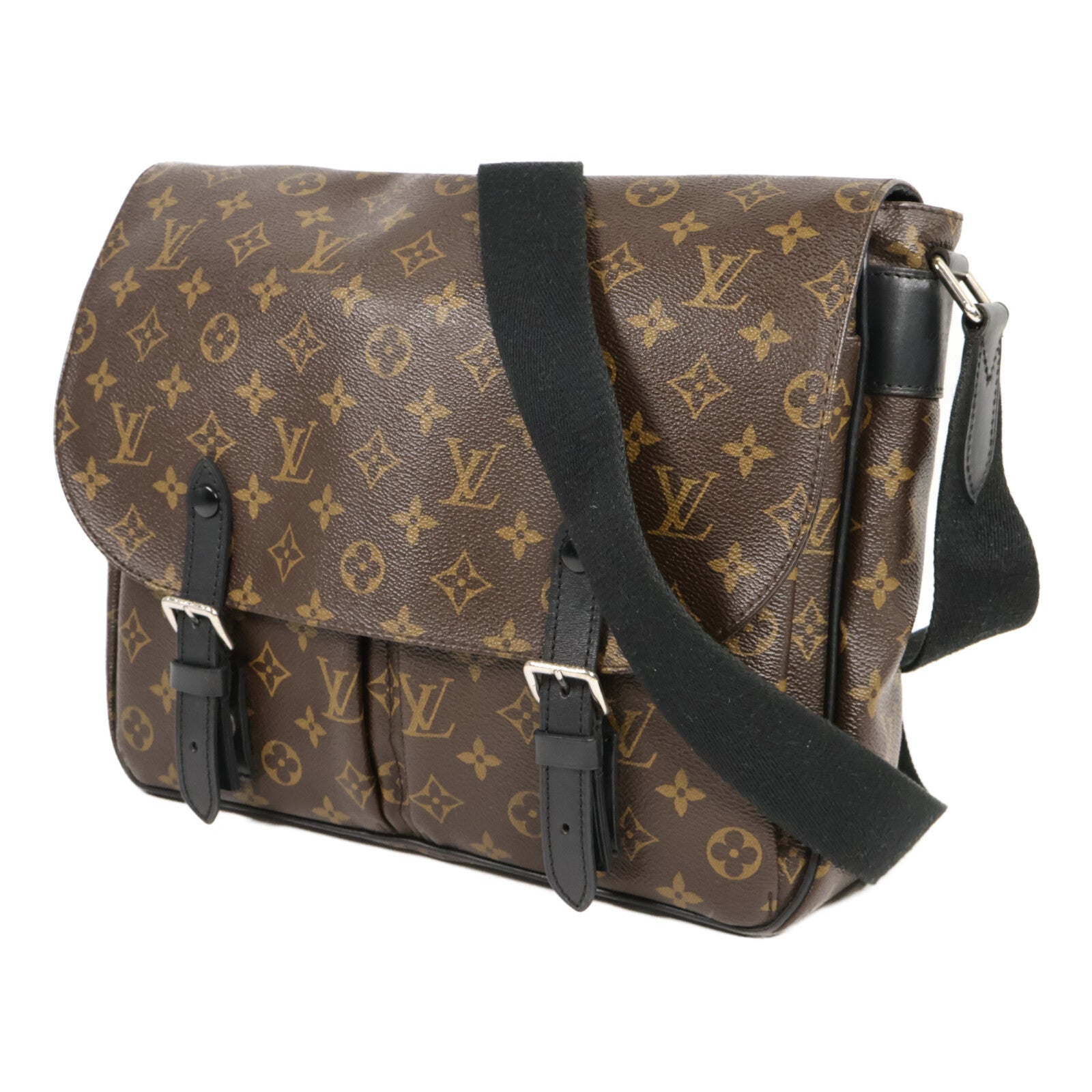 LOUIS VUITTON Monogram Christoper Macassar肩背袋