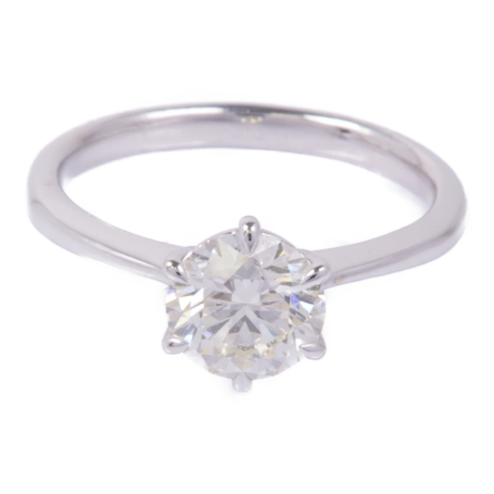 JEWELRY 【激減優惠】18K白金Diamond Ring鑽石戒指US#9.75