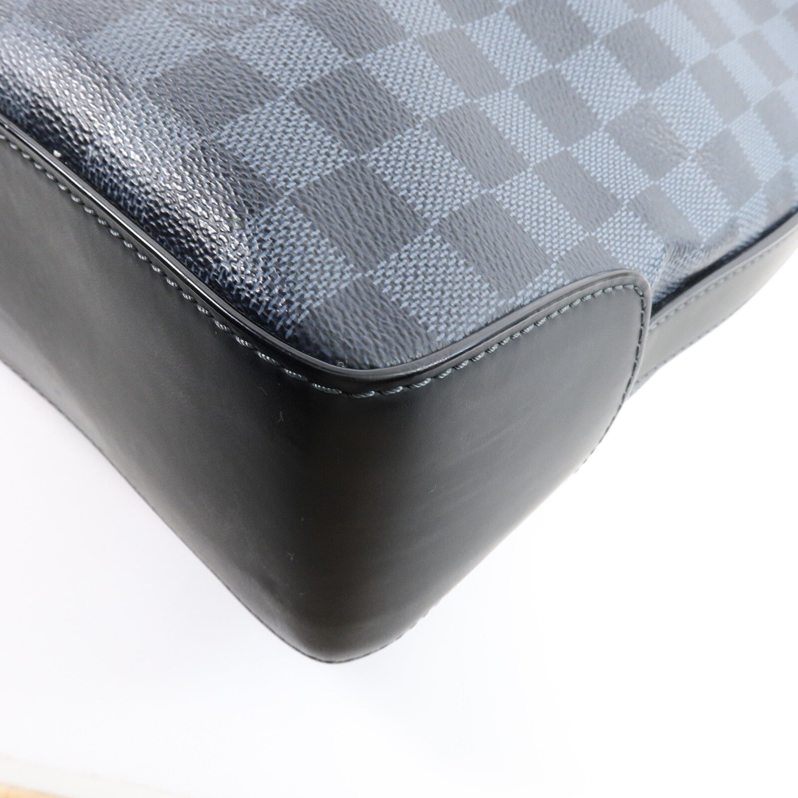 LOUIS VUITTON Damier Cobalt Greenwich手挽肩背兩用袋