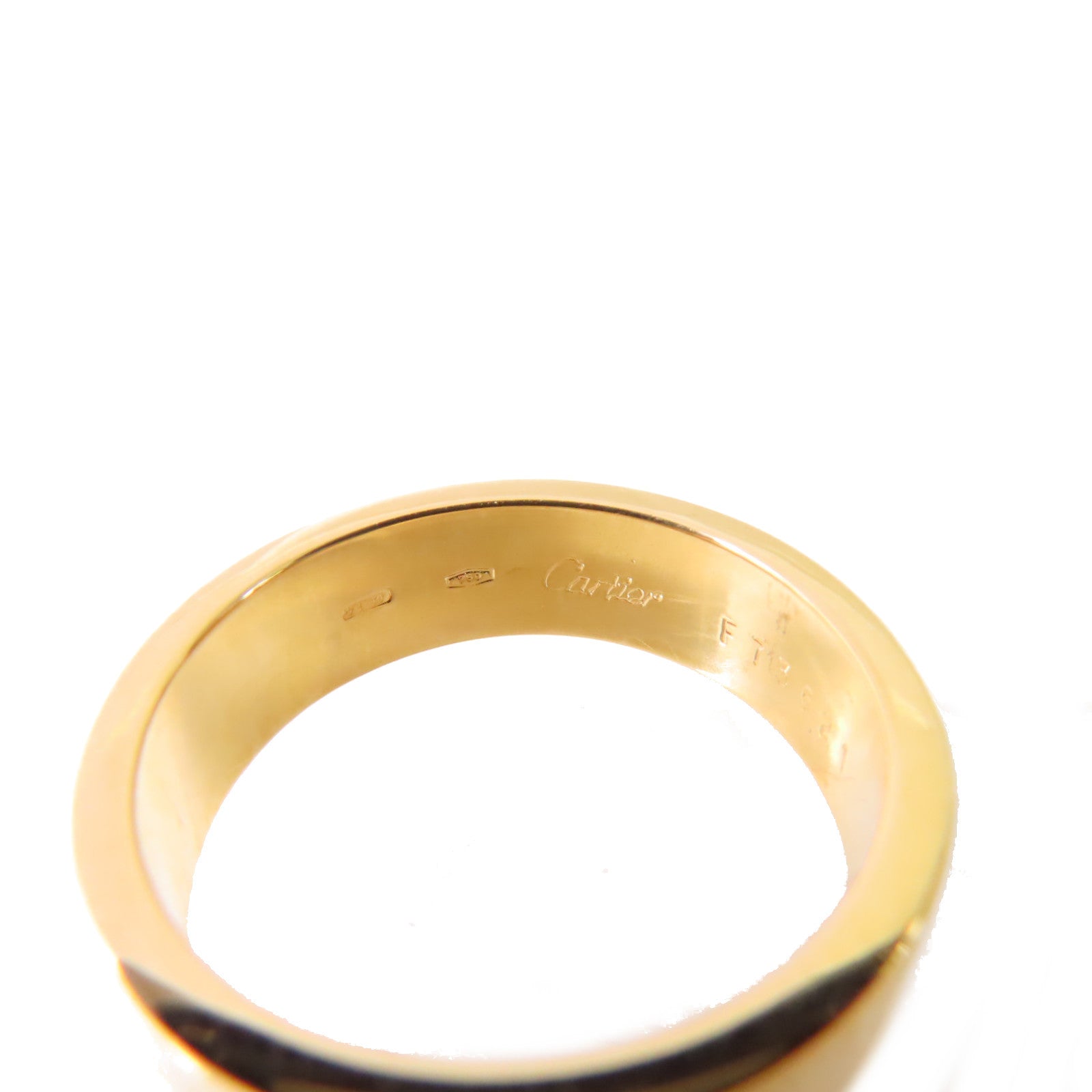 CARTIER 18K黃金Love Ring Classic Model戒指Cartier#58/US#8.25