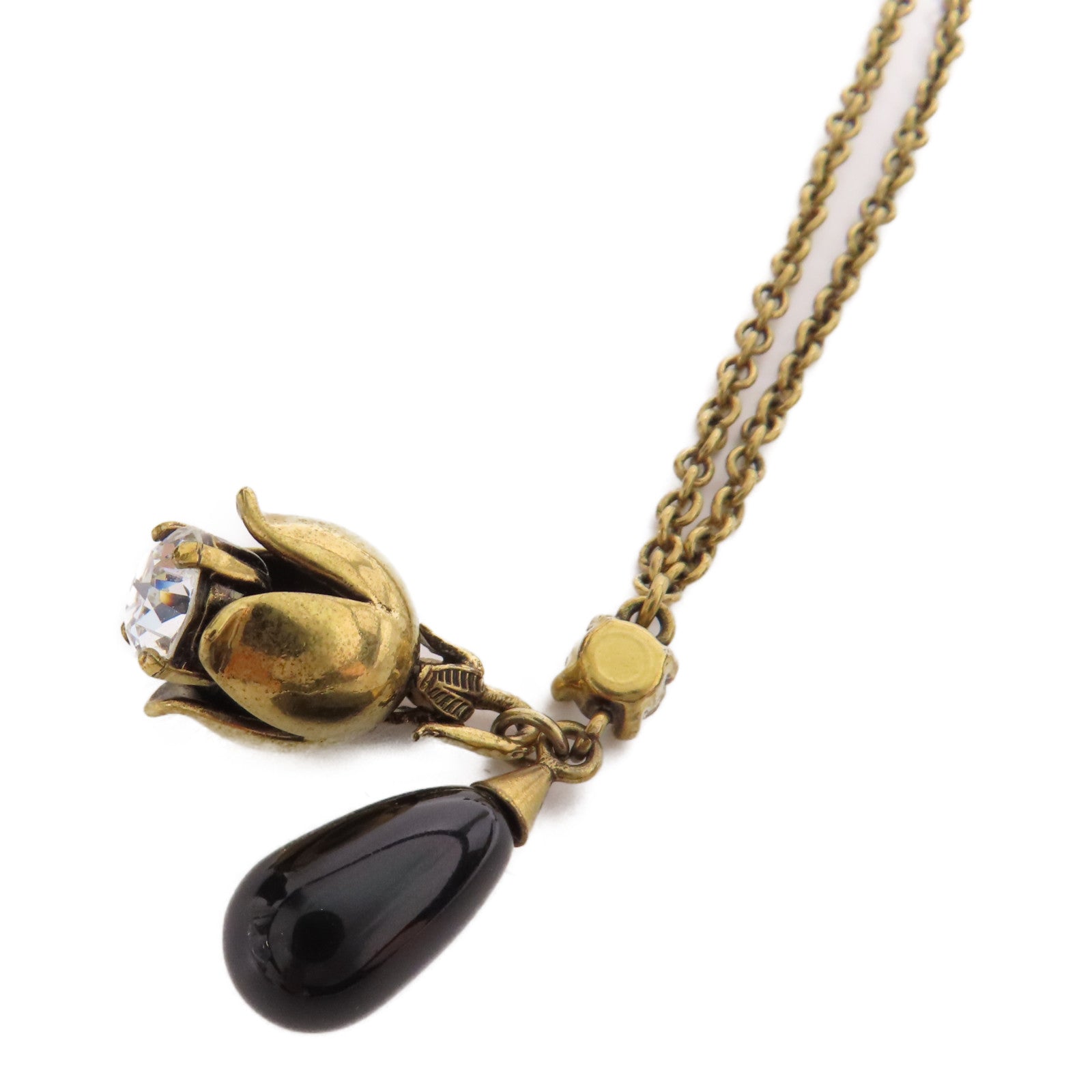 GUCCI 金屬Flower Necklace項鍊