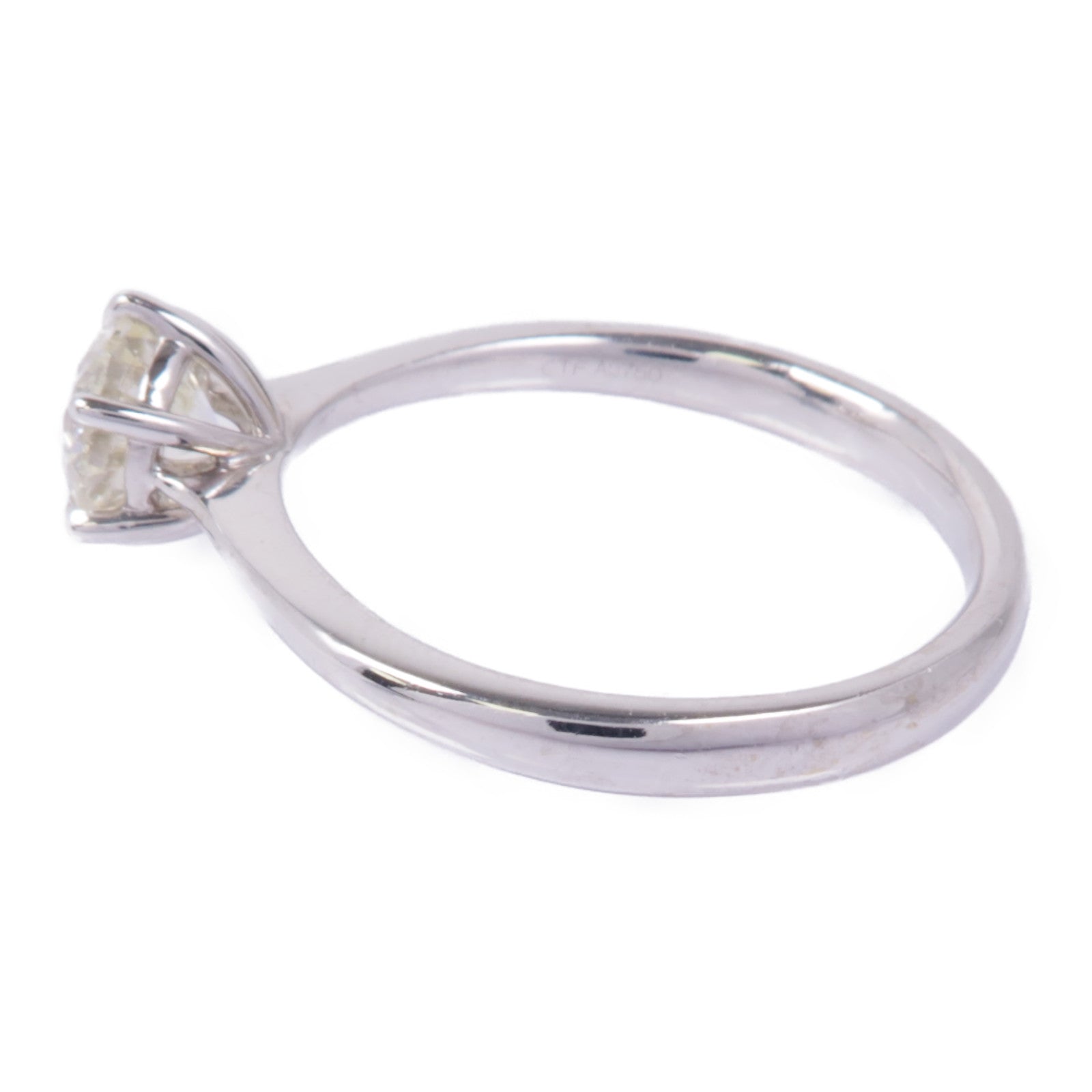JEWELRY 【激減優惠】18K白金Diamond Ring鑽石戒指US#9.75