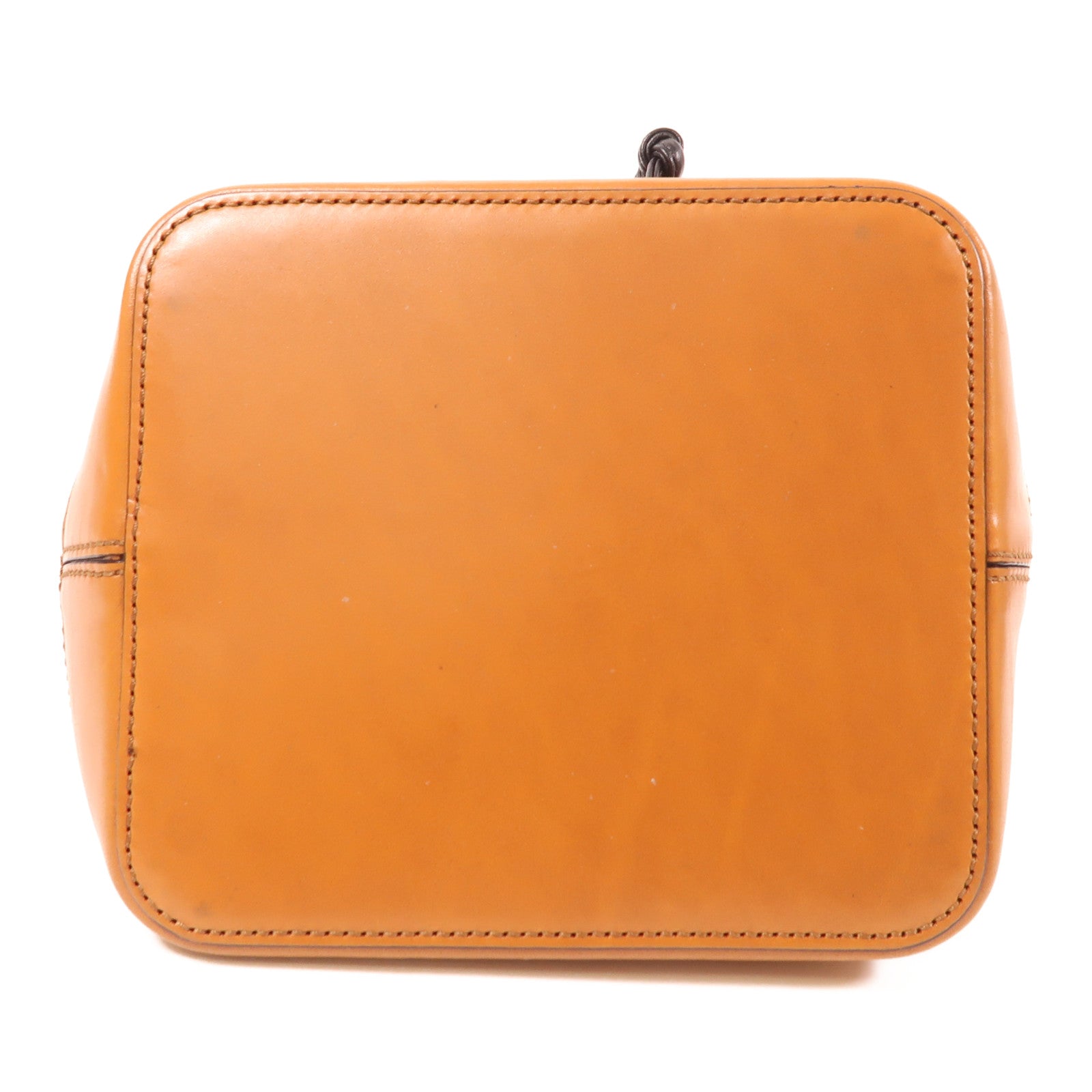 FENDI PVC/牛皮皮革Shoulder Bag金扣肩背袋