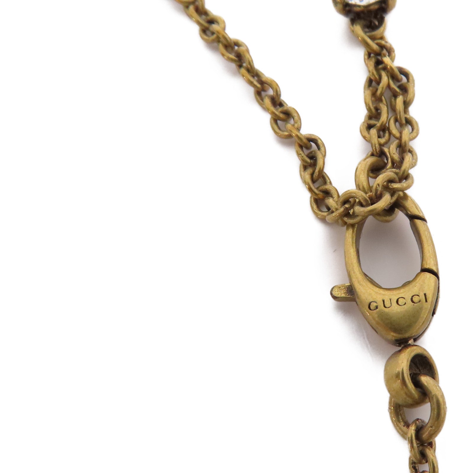 GUCCI 金屬Flower Necklace項鍊