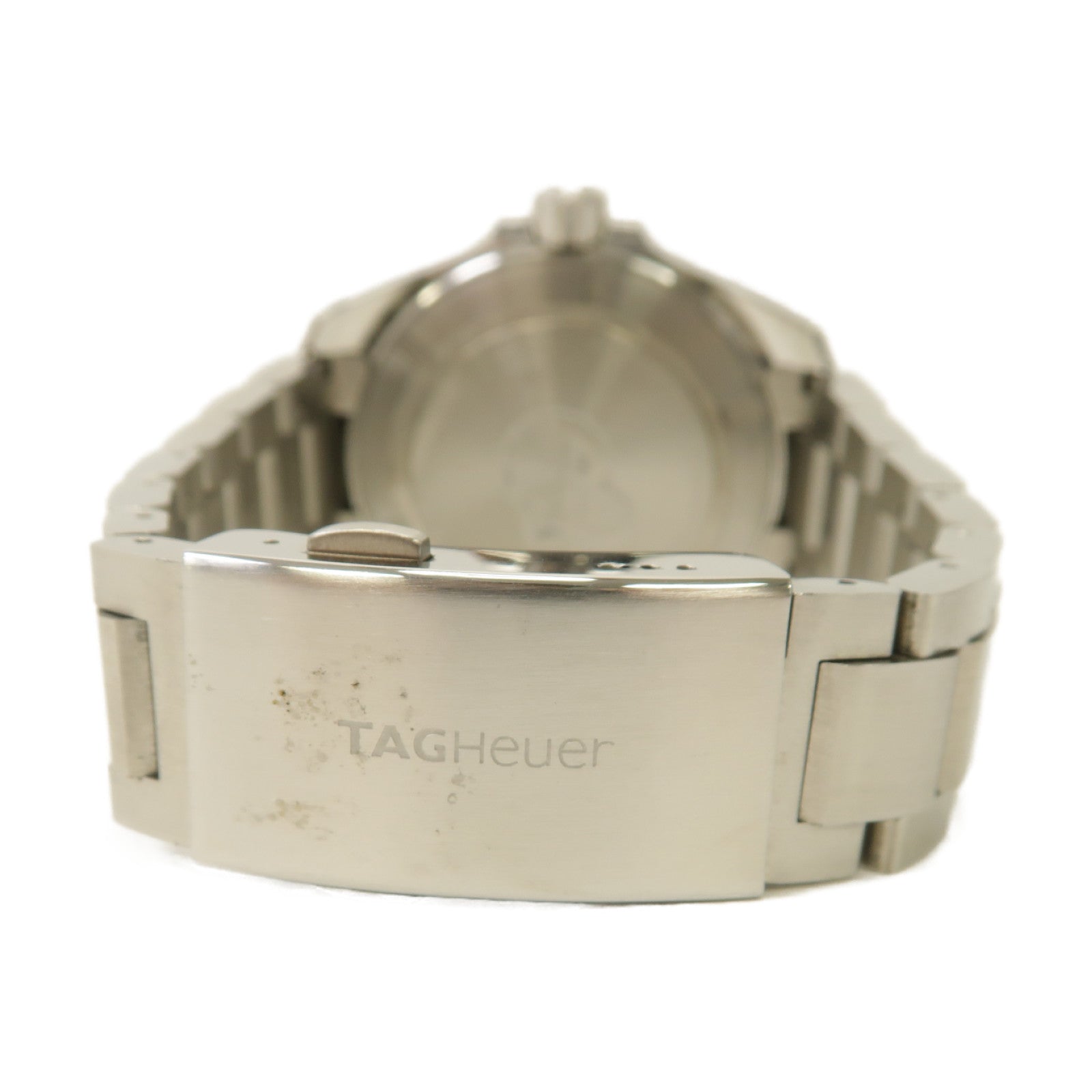 TAG HEUER Aquaracer GMT不鏽鋼手錶自動機芯黑色