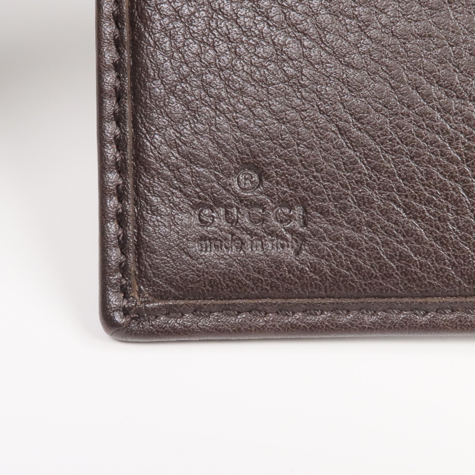 GUCCI 帆布Wallet金扣錢包