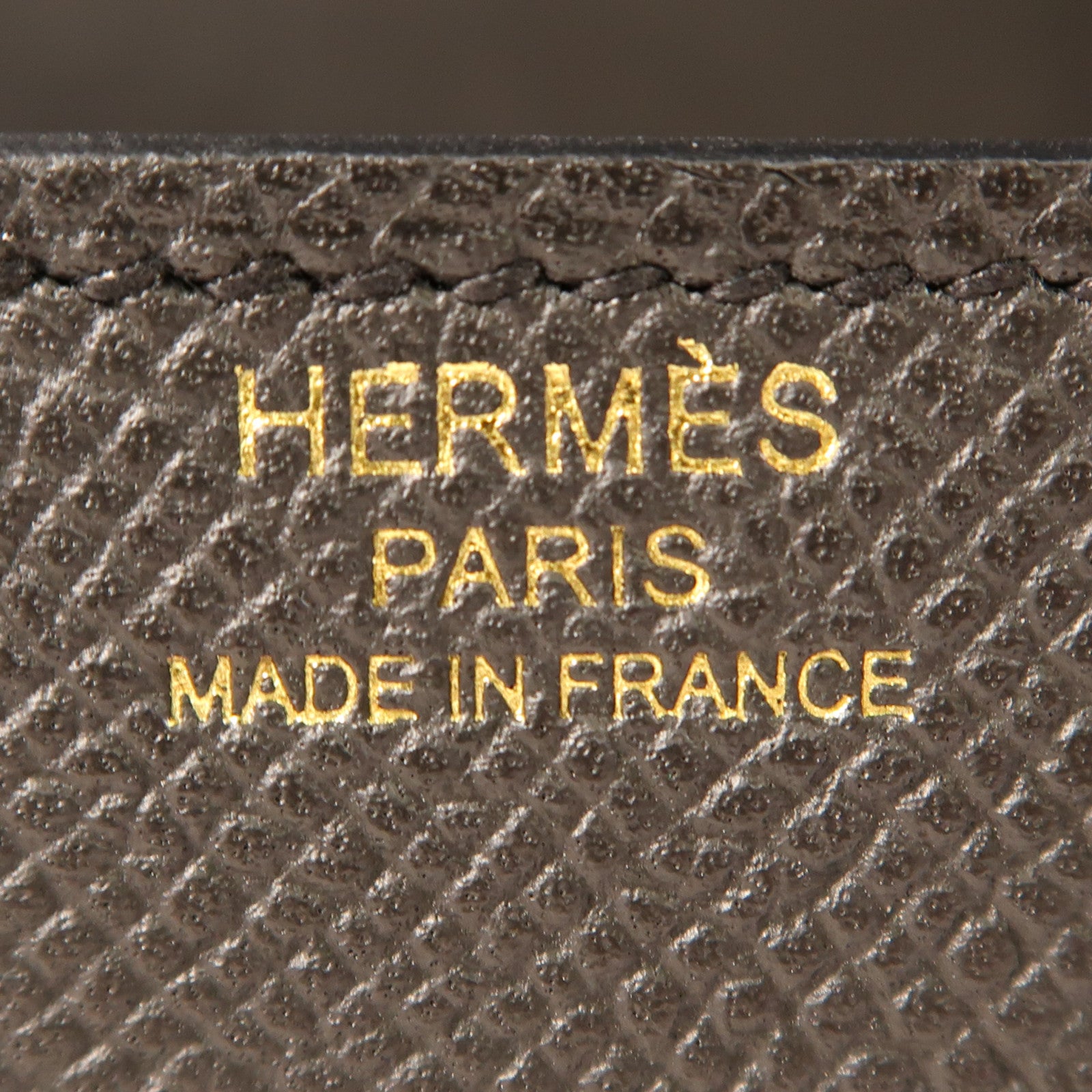 HERMES Epsom皮革Della Cavalleria Mini金扣肩背袋Noir