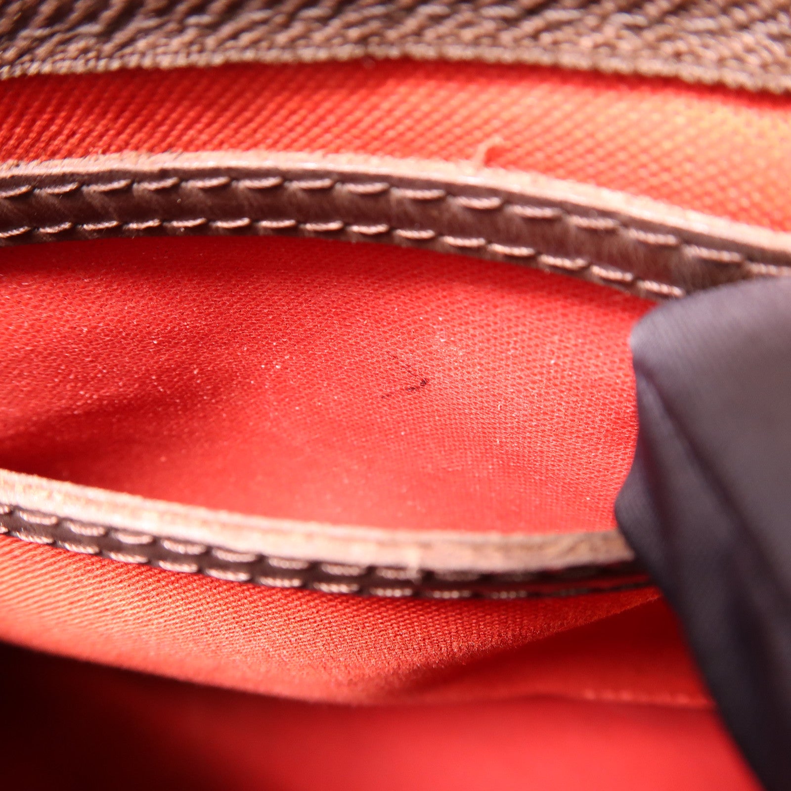 LOUIS VUITTON Damier Speedy 30金扣手挽袋