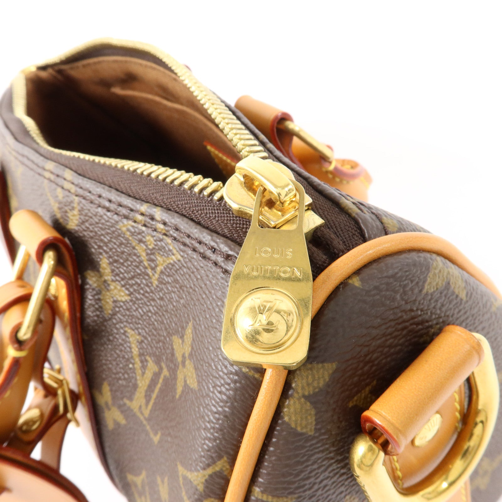 LOUIS VUITTON Monogram Archive Keepall Bandouliere 25手挽肩背兩用袋