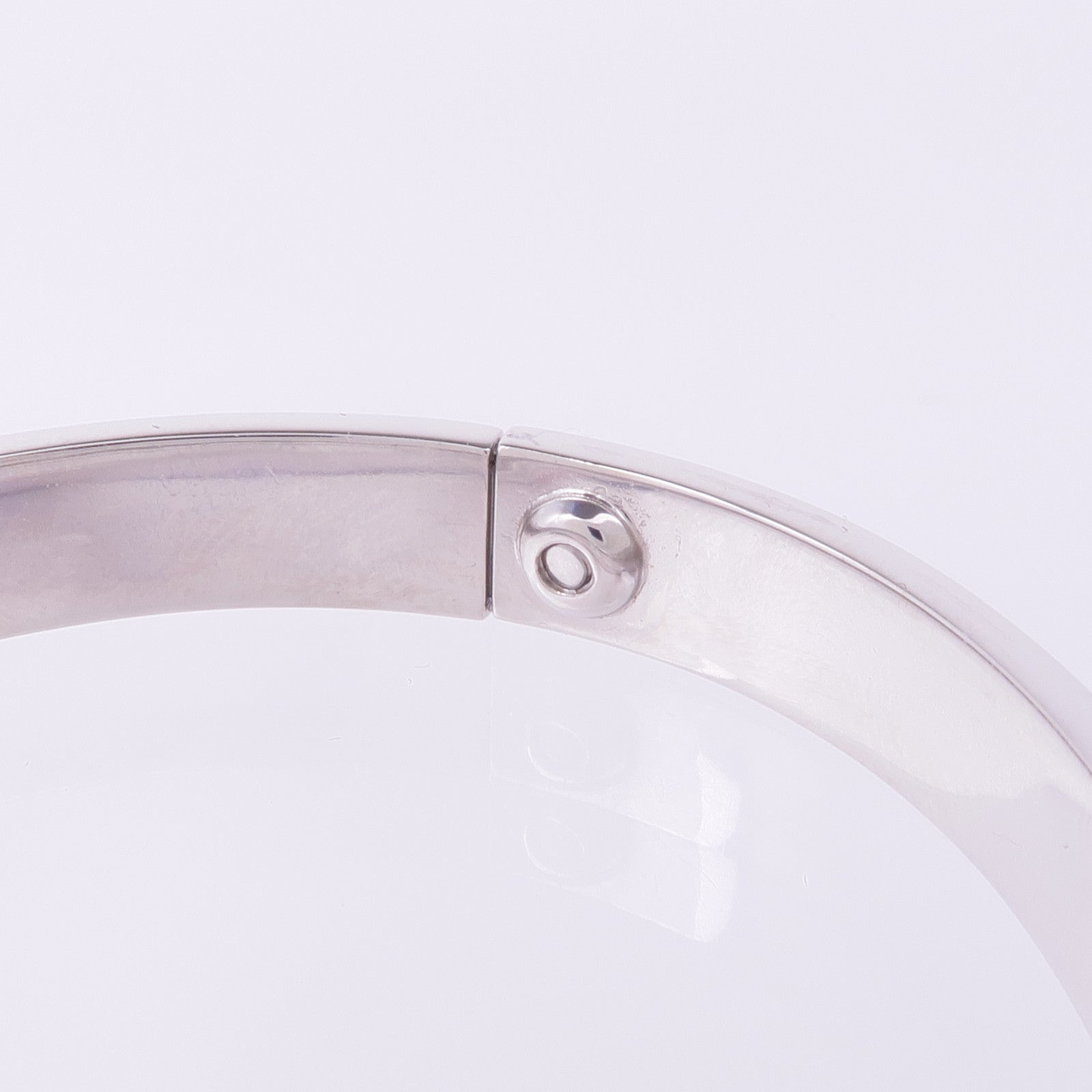 CARTIER 18K白金Love Bracelet手鐲Cartier#17