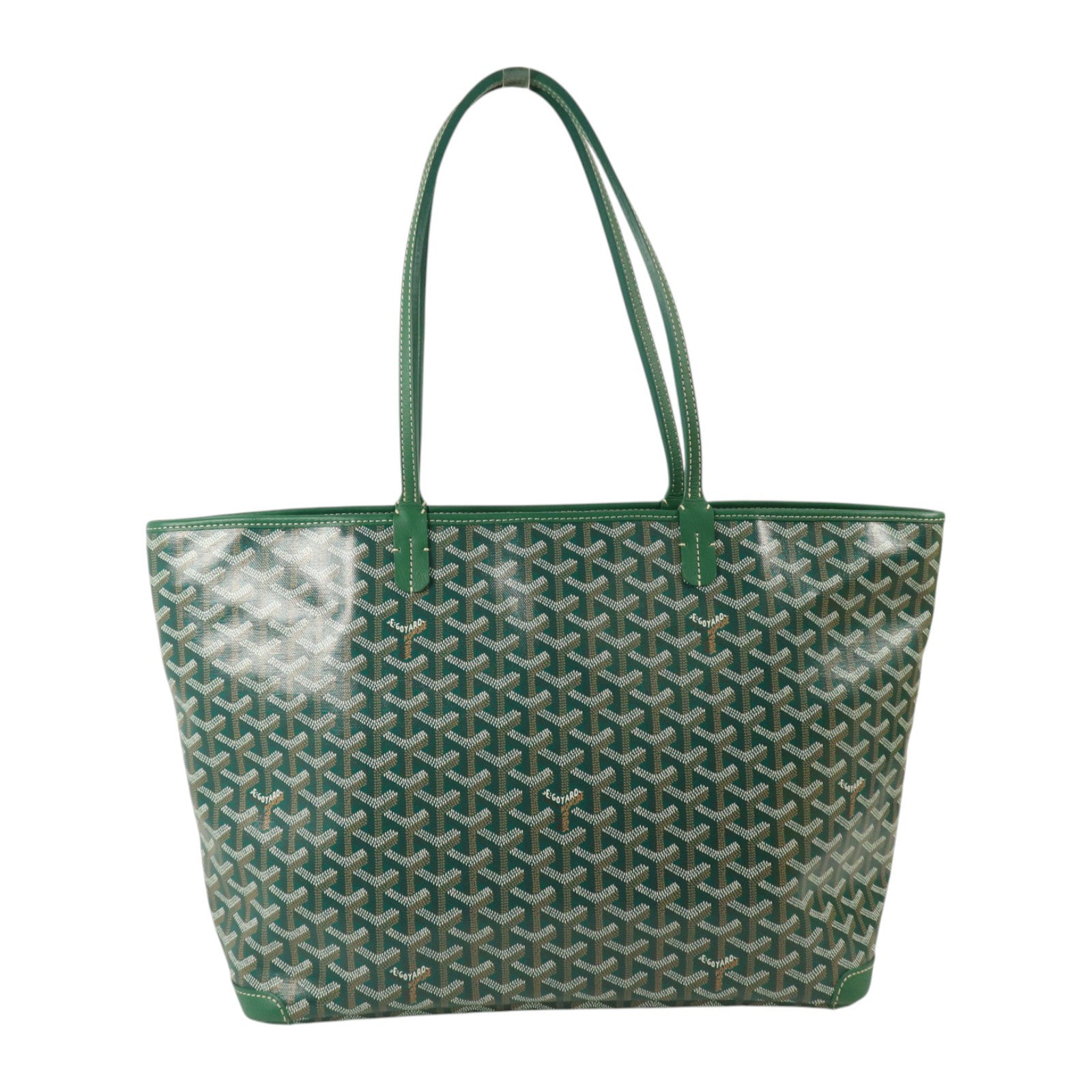 GOYARD 塗層帆布Artois MM銀扣肩背袋