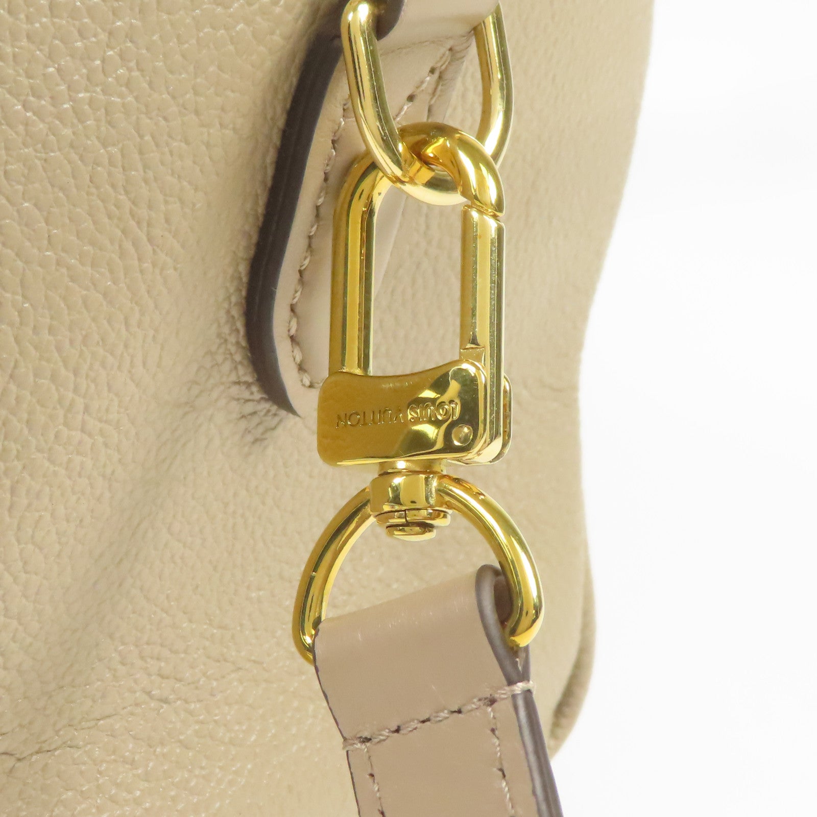 LOUIS VUITTON Monogram Empreinte Speedy Bandouliere 25金扣手挽肩背兩用袋