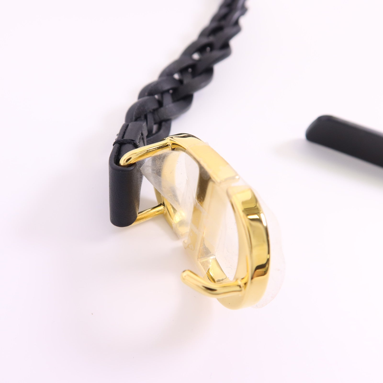 Dior 牛皮皮革Belt金扣皮帶