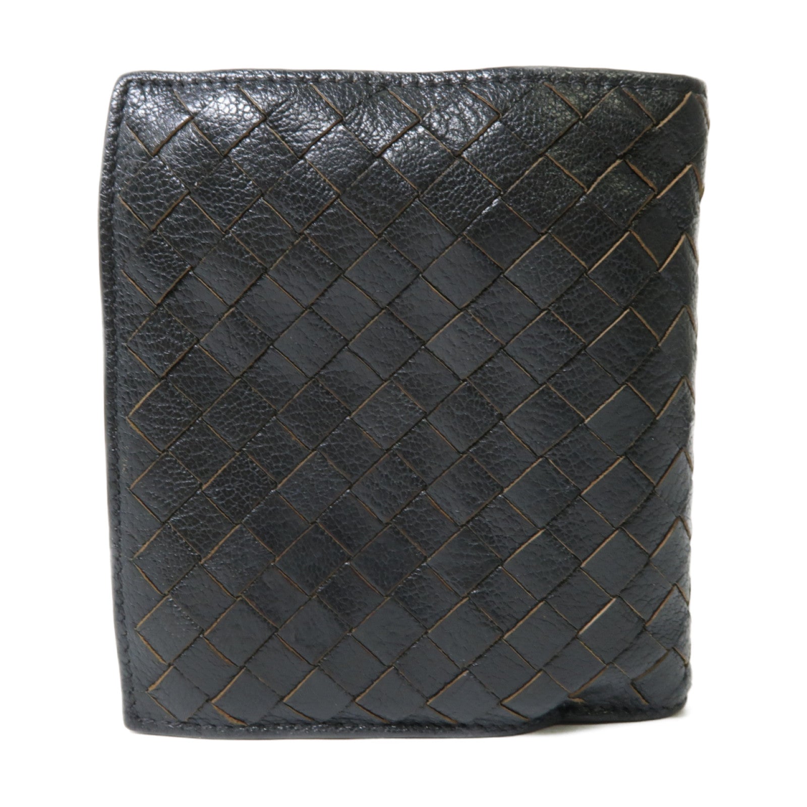 BOTTEGA VENETA 【激減優惠】織紋皮革Wallet錢包灰色