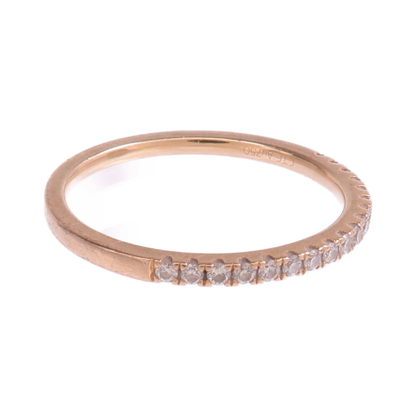 JEWELRY 18K玫瑰金Diamond Ring鑽石戒指US#6