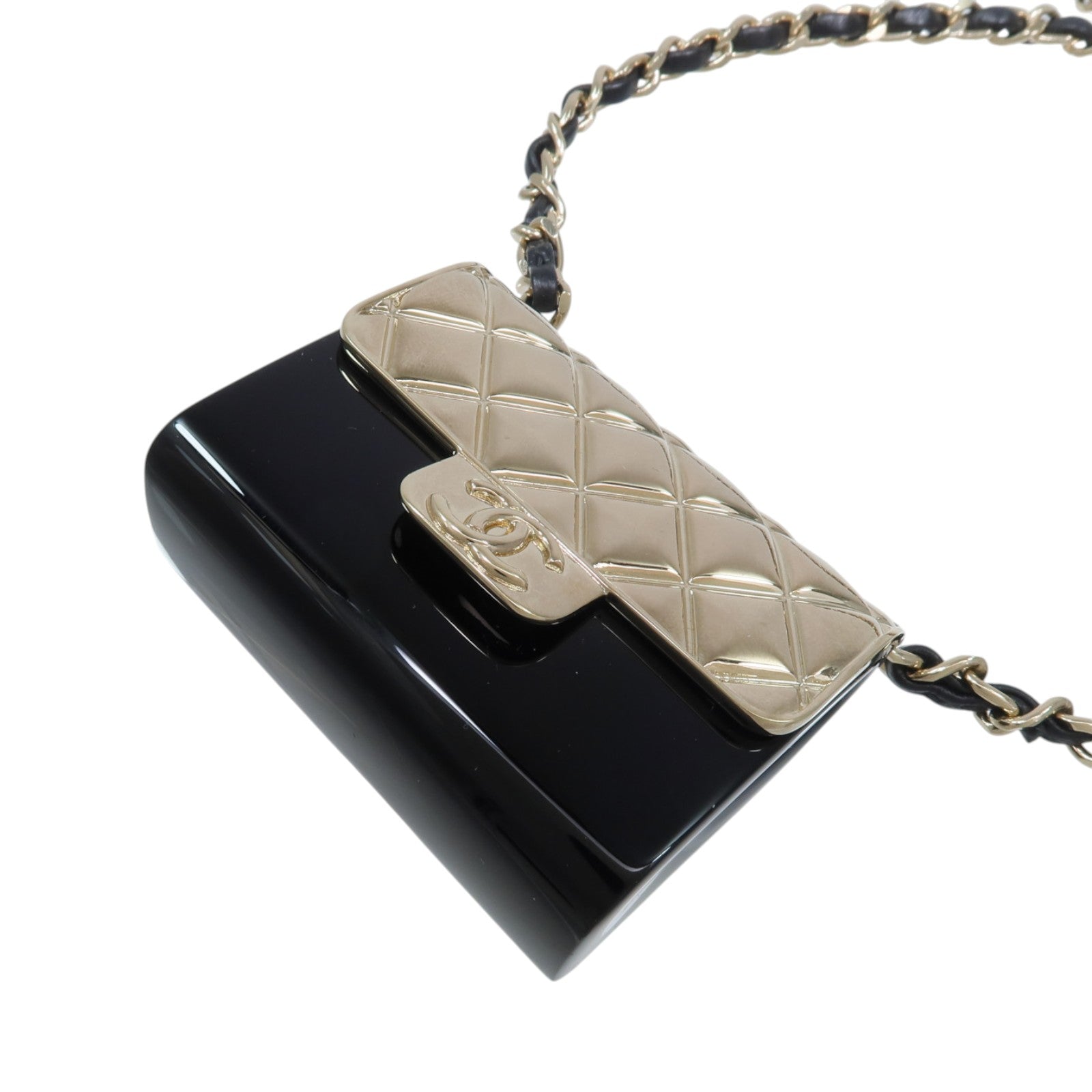 CHANEL 金屬/皮革Necklace項鍊