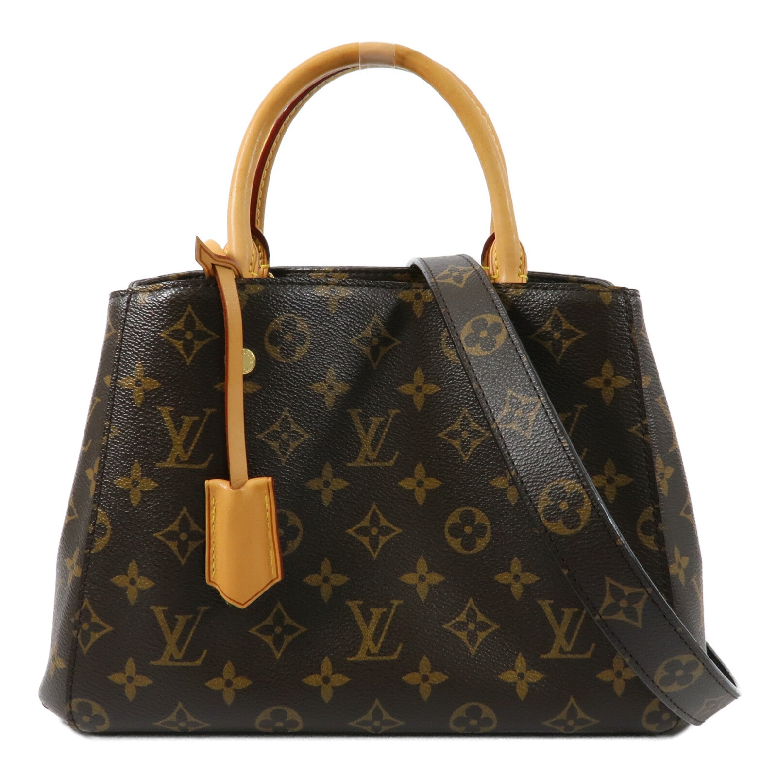 LOUIS VUITTON Monogram Montaigne BB手挽肩背兩用袋