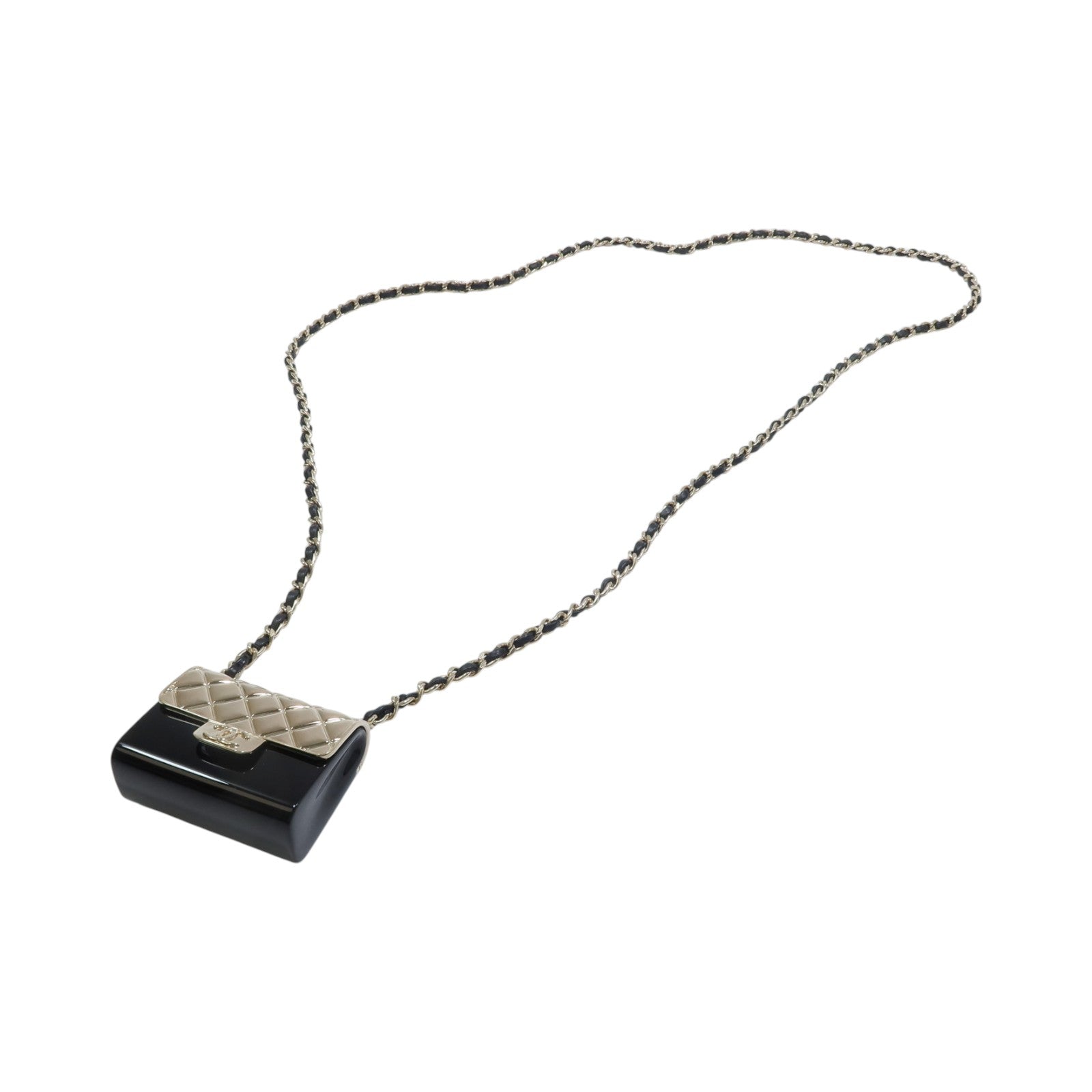 CHANEL 金屬/皮革Necklace項鍊