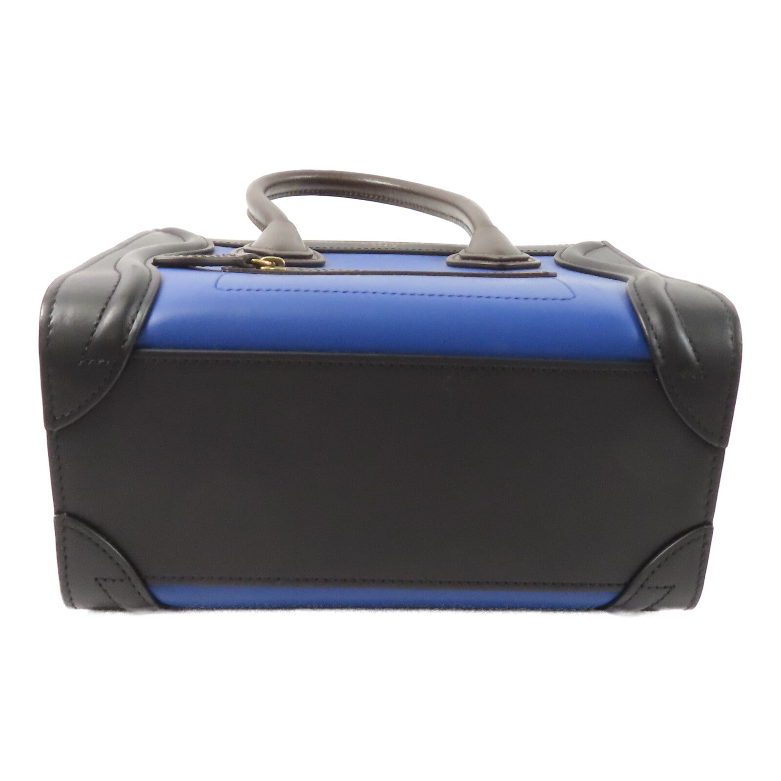 CELINE 牛皮皮革Nano Luggage手挽肩背兩用袋