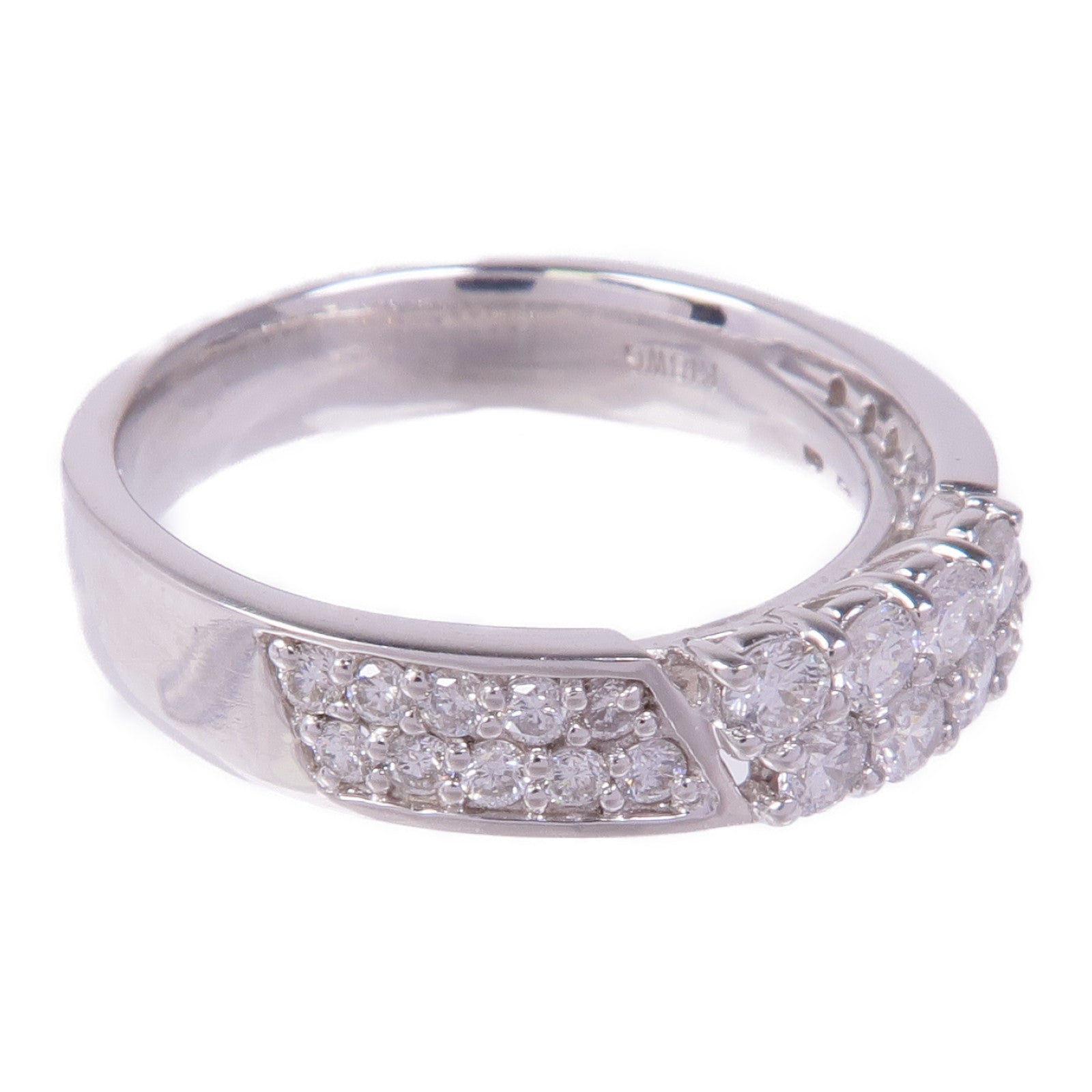 JEWELRY 【激減優惠】18K白金Diamond Ring鑽石戒指US#6.75