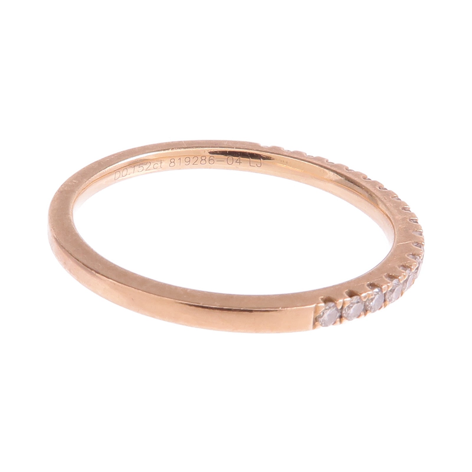 JEWELRY 18K玫瑰金Diamond Ring鑽石戒指US#6
