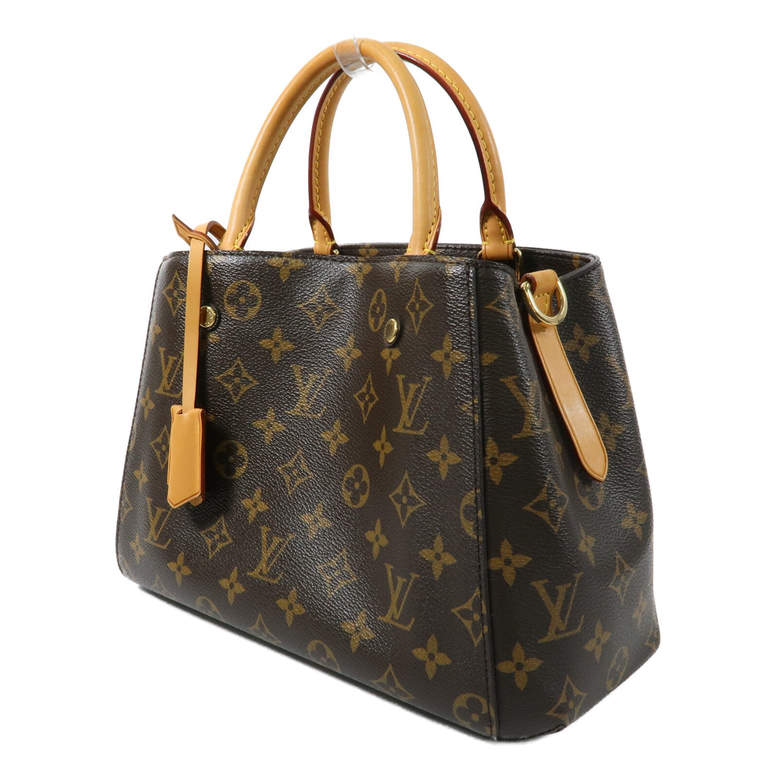 LOUIS VUITTON Monogram Montaigne BB手挽肩背兩用袋