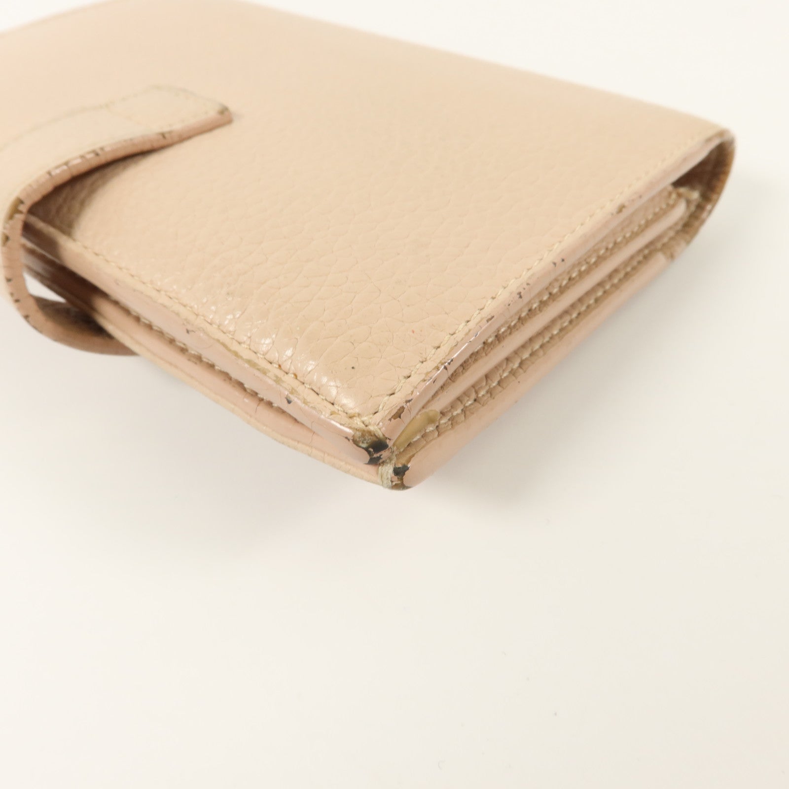 SAINT LAURENT 牛皮皮革Sac De Jour Bifold Wallet銀扣錢包