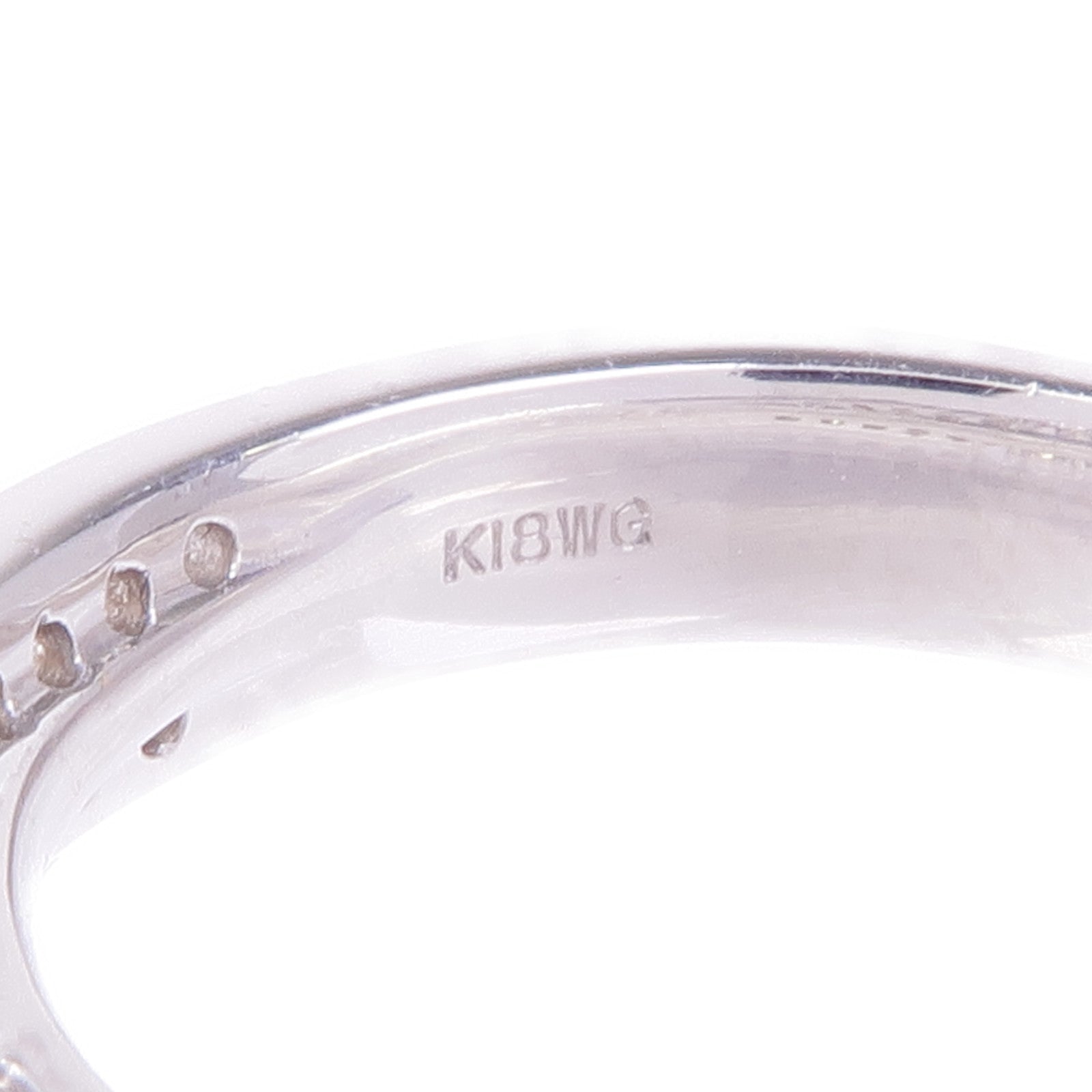 JEWELRY 【激減優惠】18K白金Diamond Ring鑽石戒指US#6.75