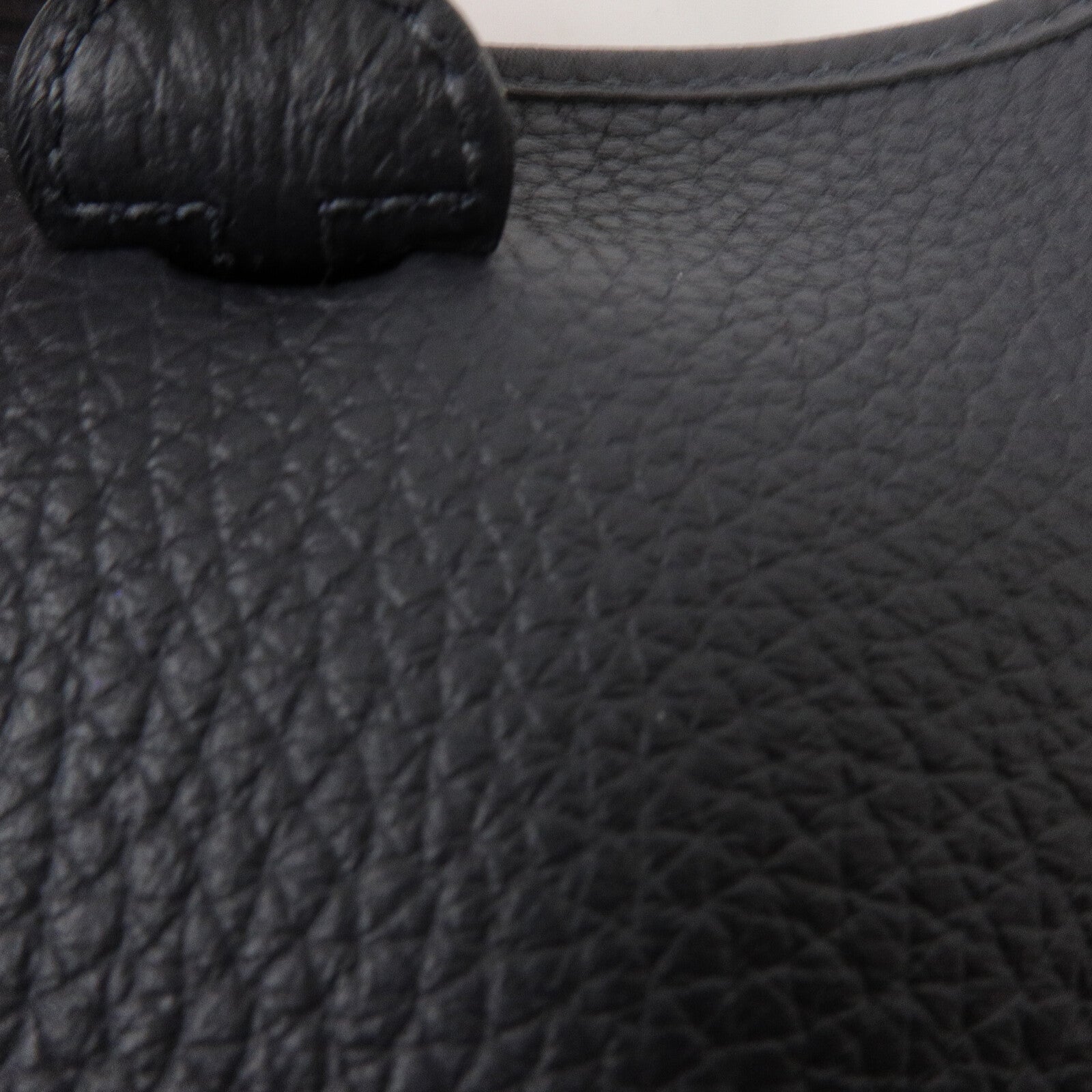 HERMES Clemence皮革Evelyne TPM肩背袋Bleu Encre