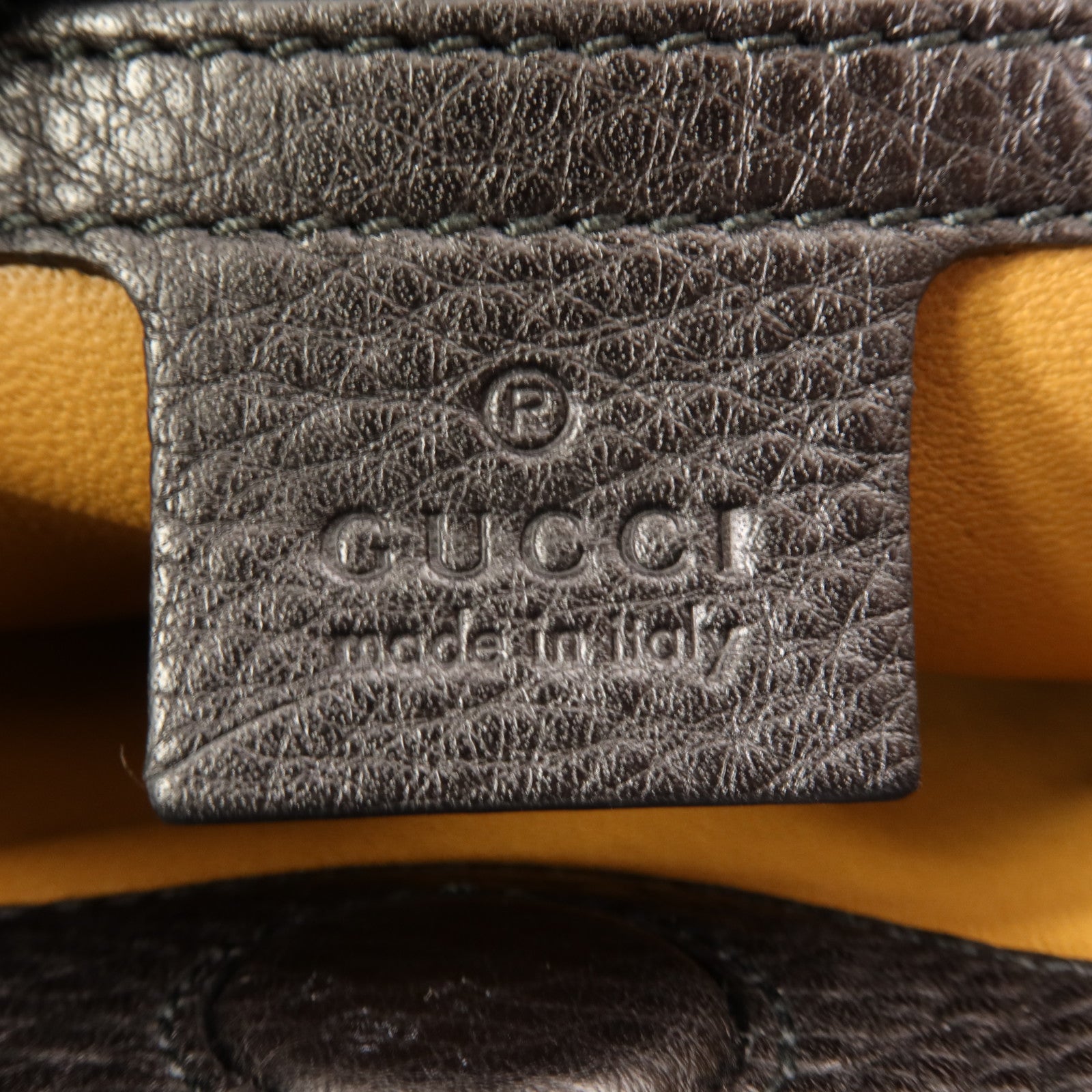 GUCCI 馬毛Bamboo Shopper Satchel Bag金扣手挽肩背兩用袋