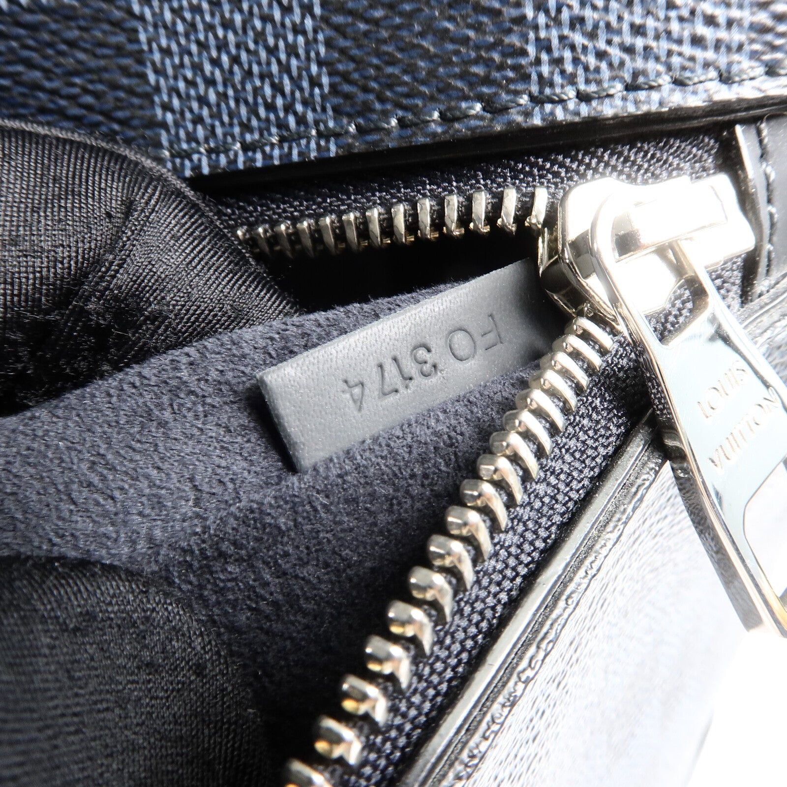 LOUIS VUITTON Damier Cobalt Greenwich手挽肩背兩用袋
