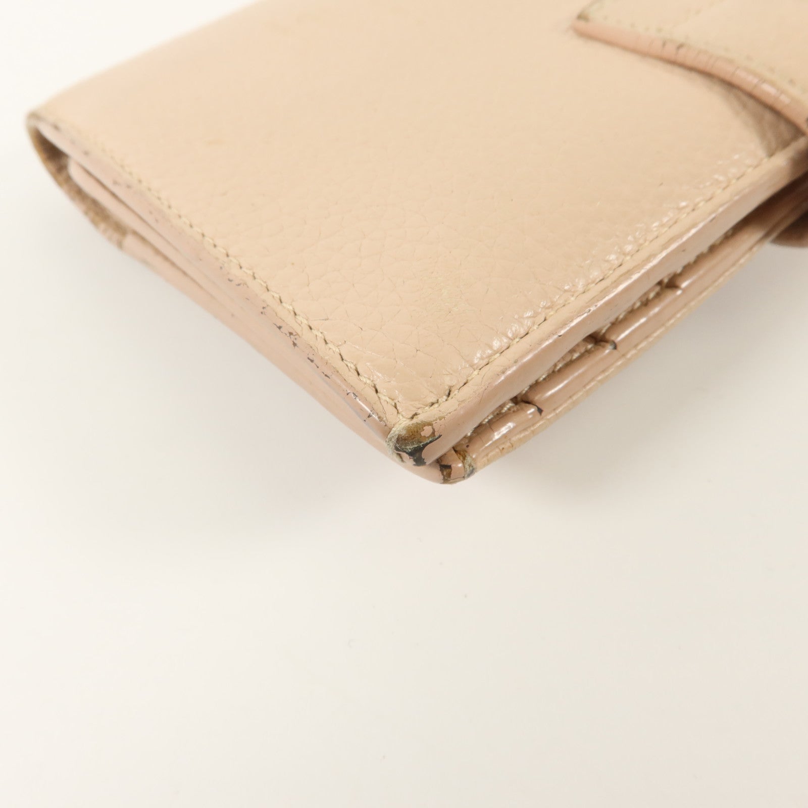SAINT LAURENT 牛皮皮革Sac De Jour Bifold Wallet銀扣錢包