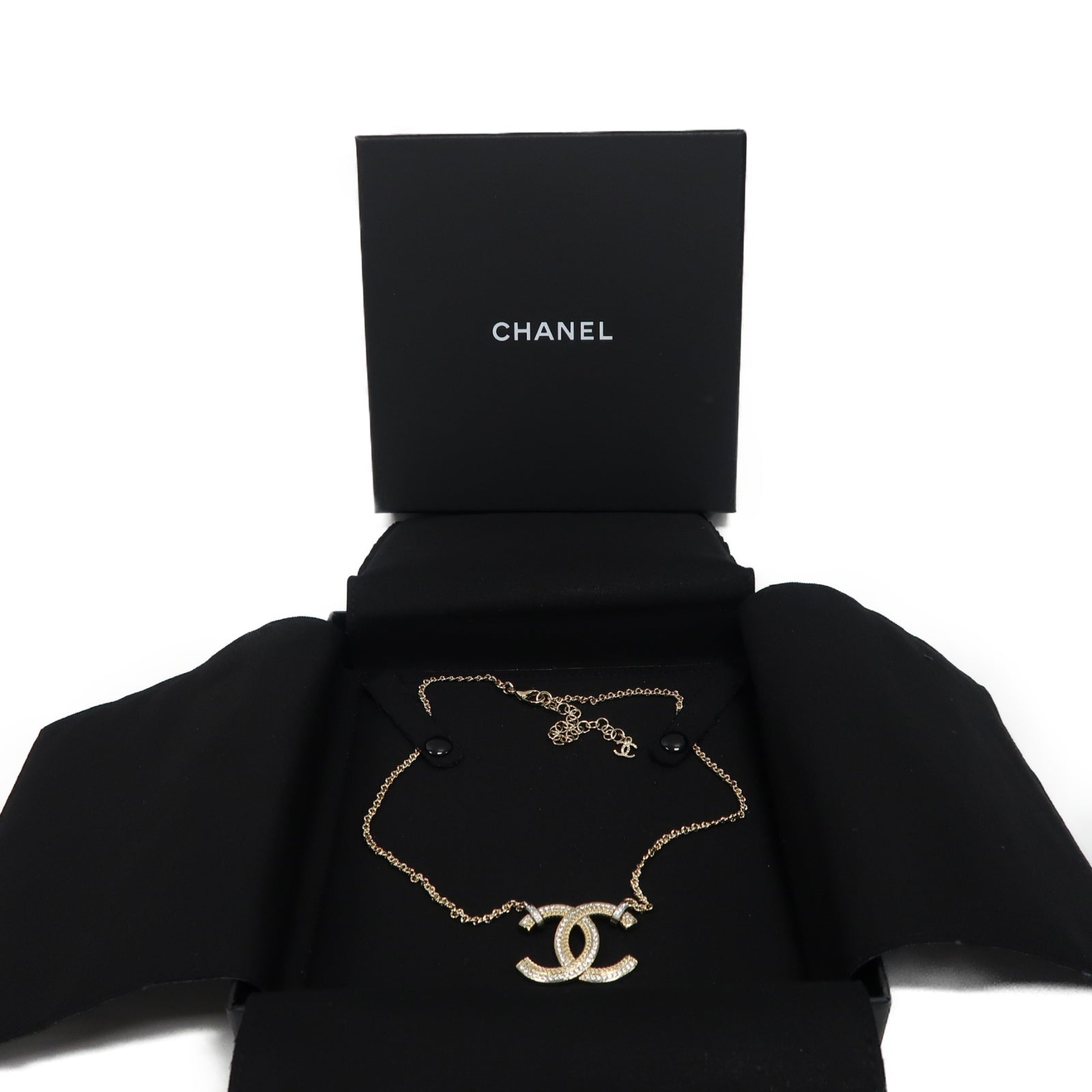 CHANEL 金屬Necklace項鏈金色/銀色