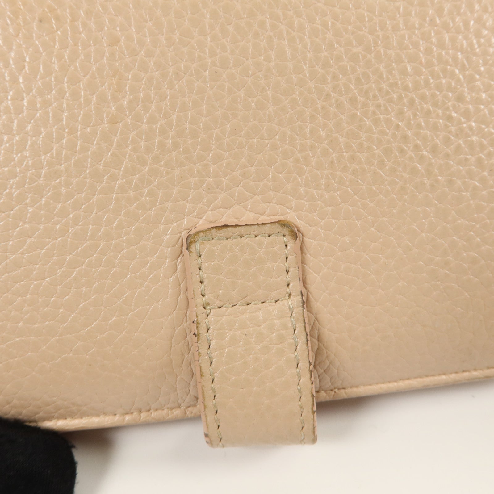 SAINT LAURENT 牛皮皮革Sac De Jour Bifold Wallet銀扣錢包