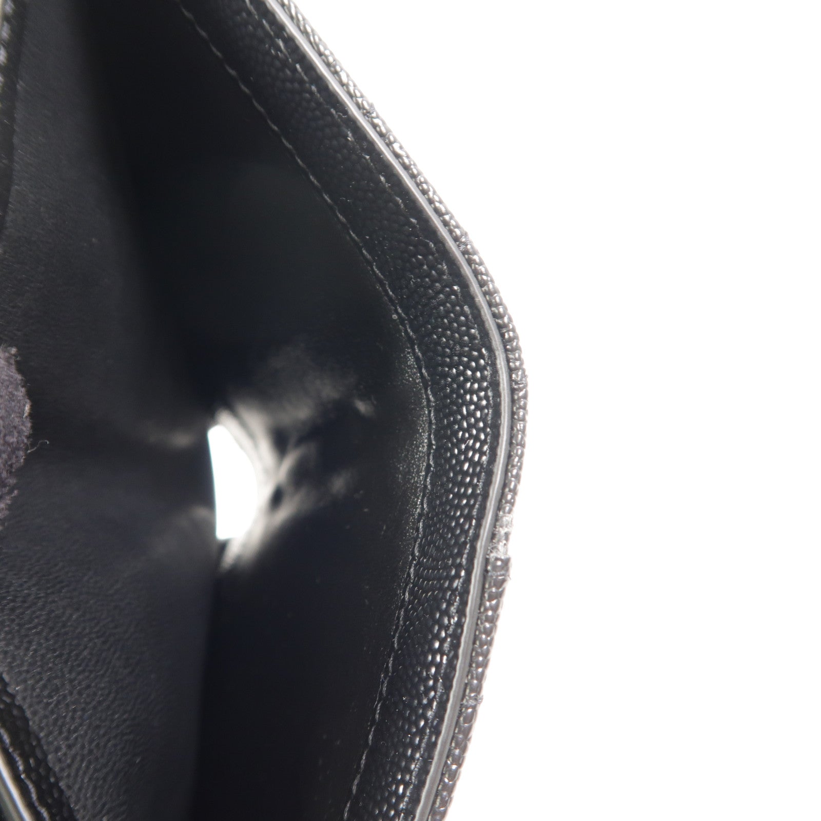 SAINT LAURENT 牛皮皮革Cassandre Matelasse Flap Card Case錢包