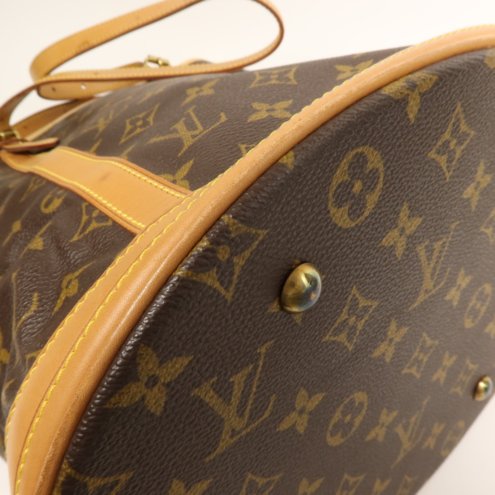 LOUIS VUITTON Monogram Bucket GM金扣肩背袋