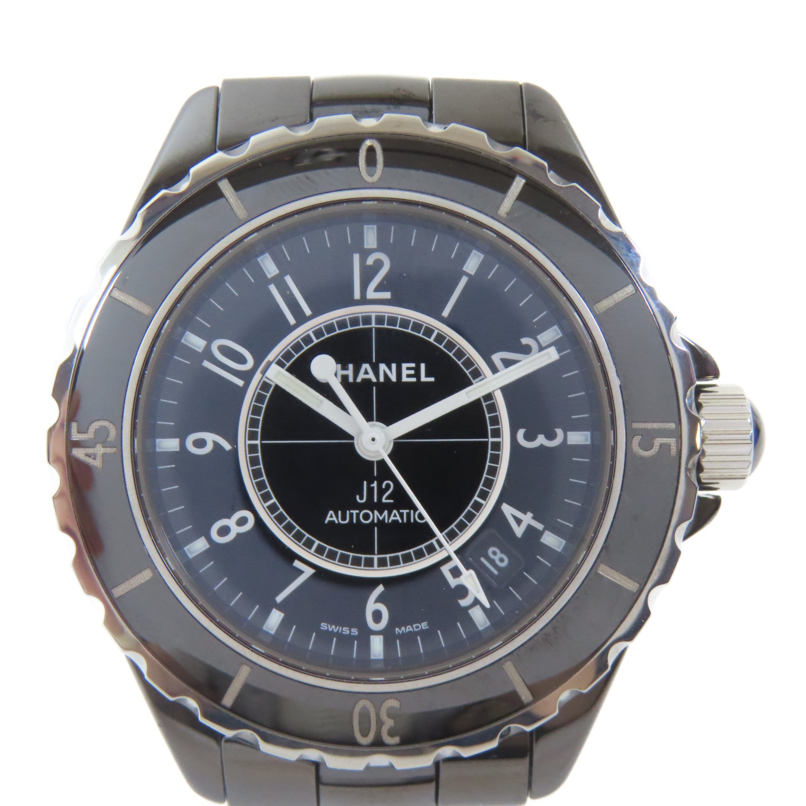 CHANEL J12 38mm陶瓷手錶自動機芯黑色