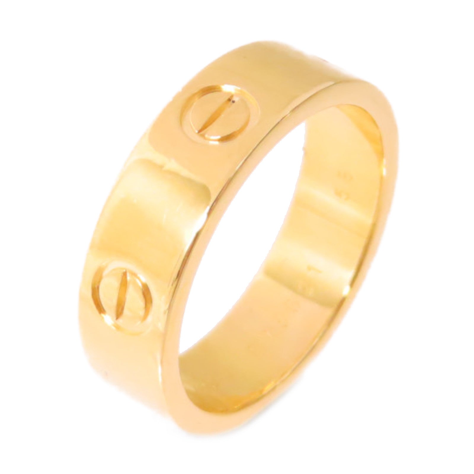 CARTIER 18K黃金Love Ring Classic Model戒指Cartier#58/US#8.25