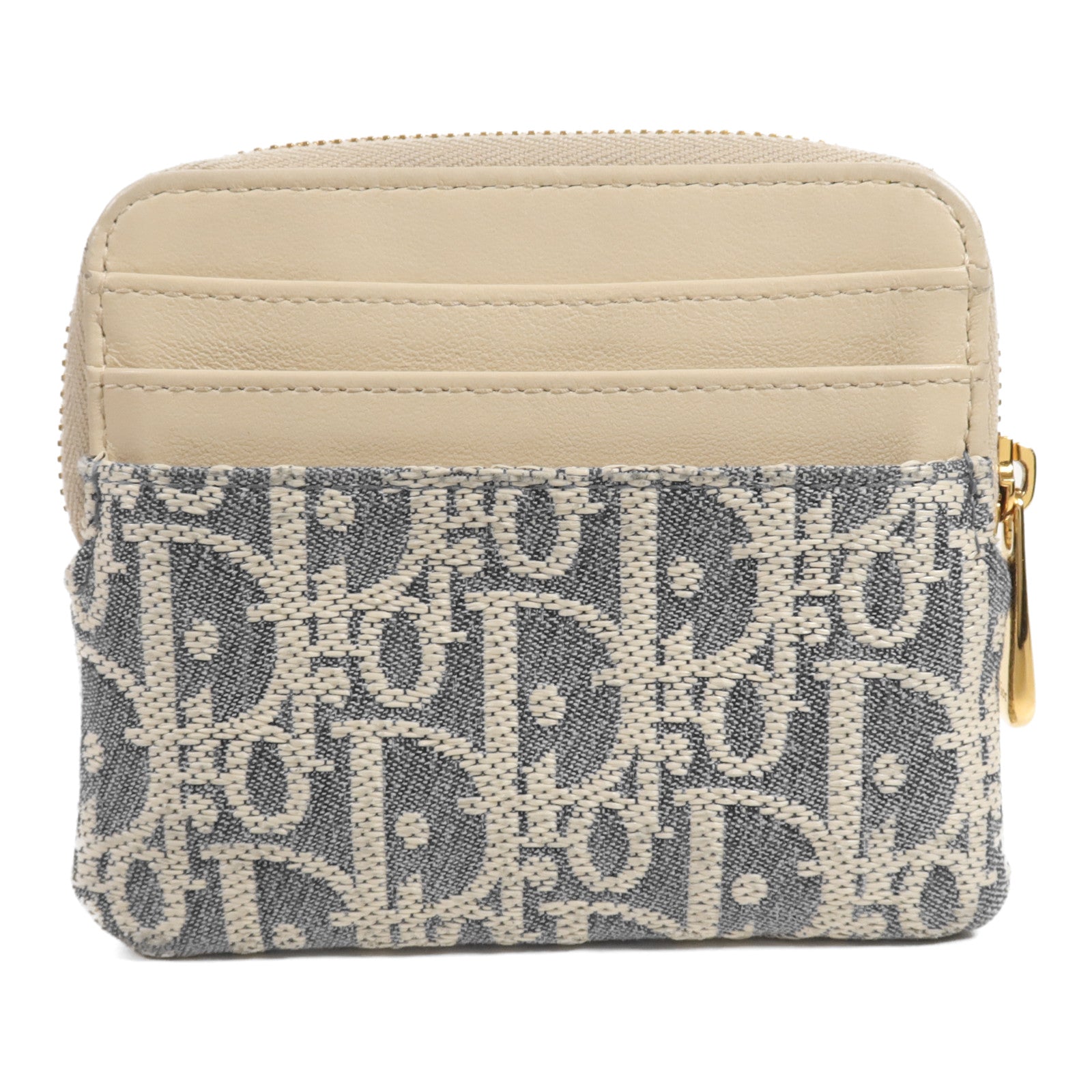 Dior 帆布Wallet金扣錢包