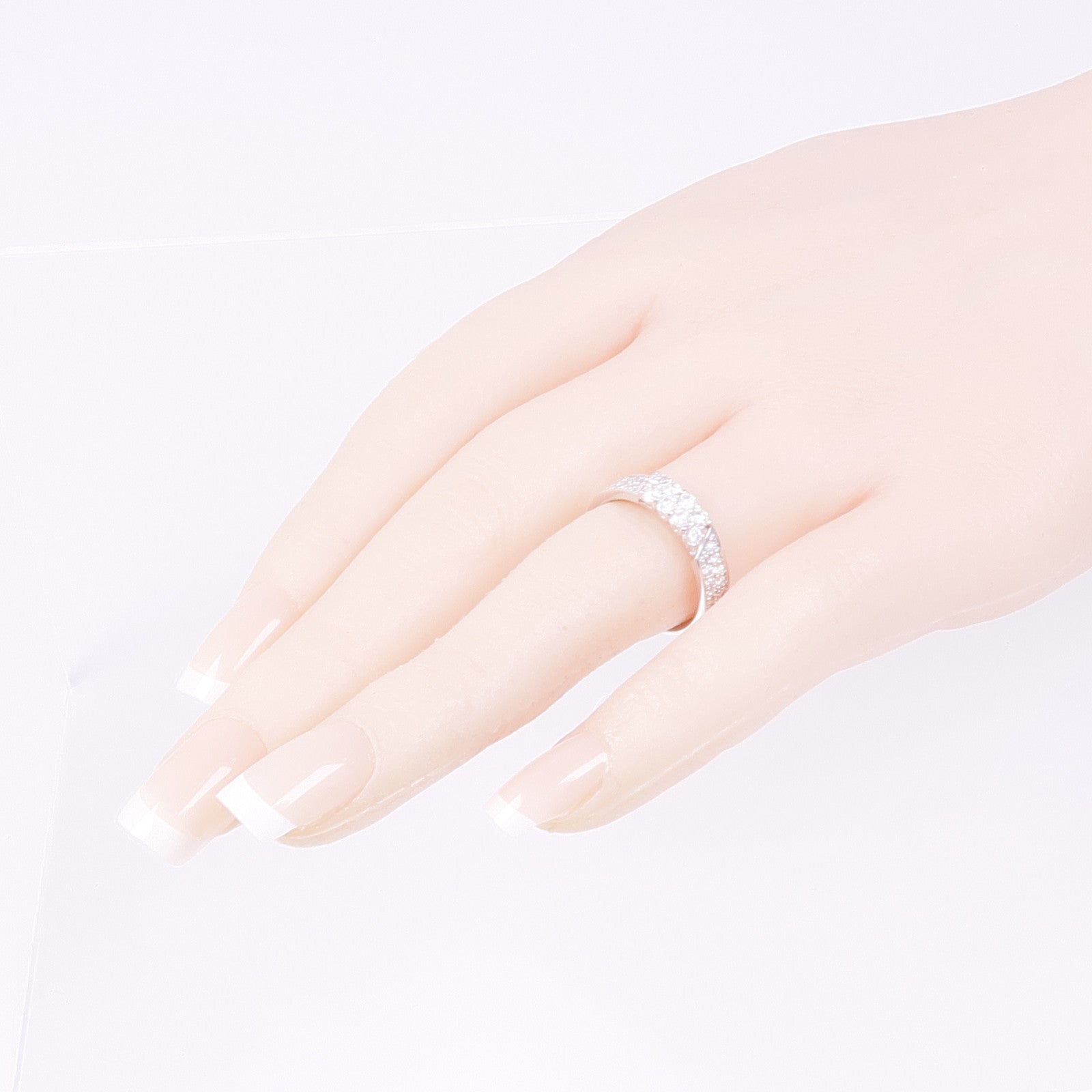 JEWELRY 【激減優惠】18K白金Diamond Ring鑽石戒指US#6.75